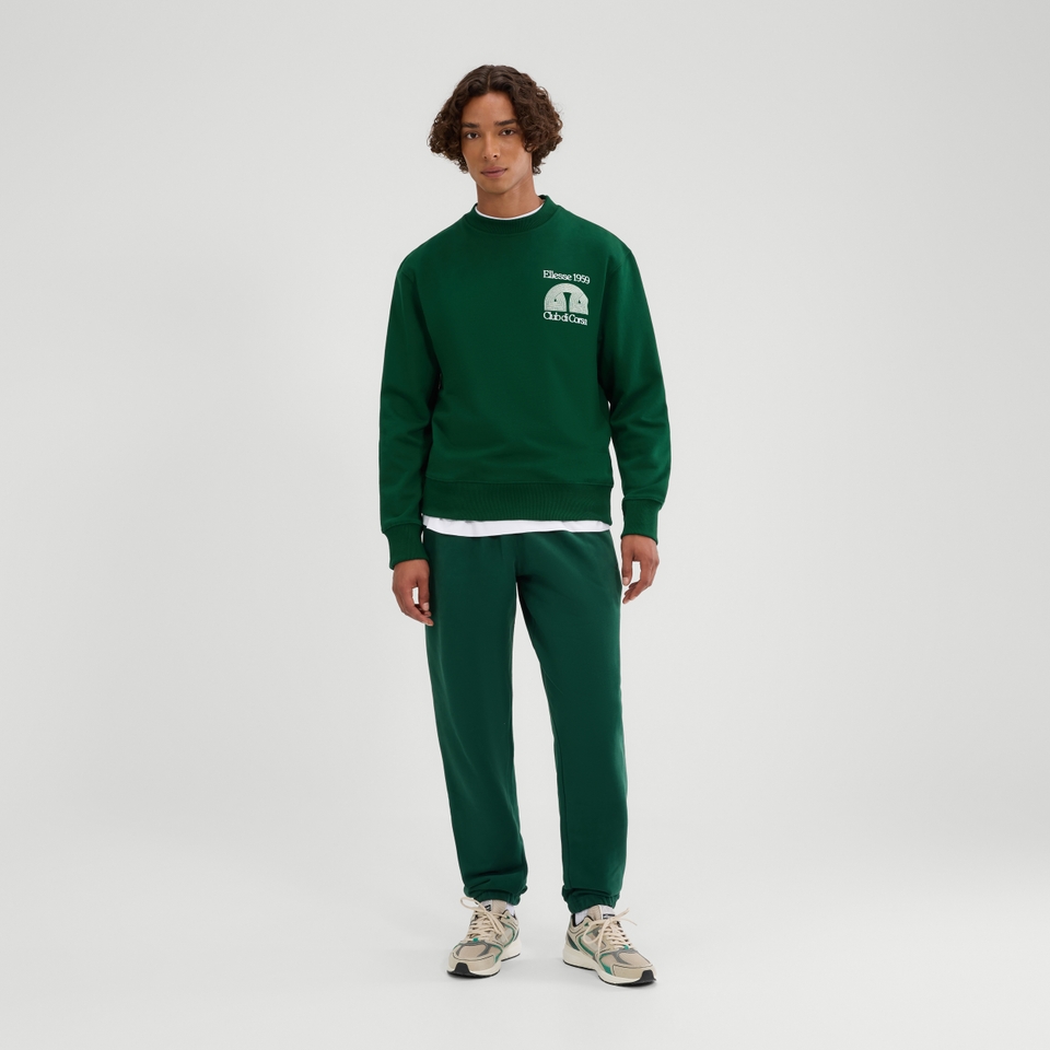 Sweatshirt Club Di Corsa für Herren Dunkelgrün