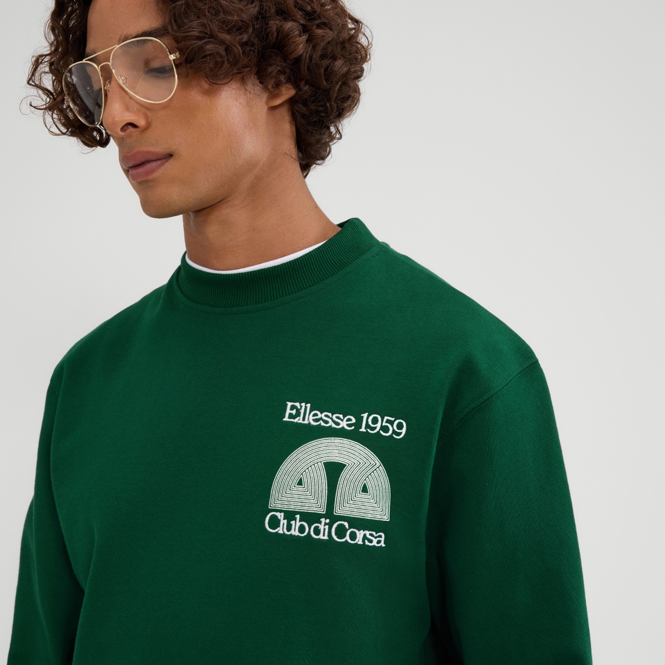 Sweatshirt Club Di Corsa für Herren Dunkelgrün