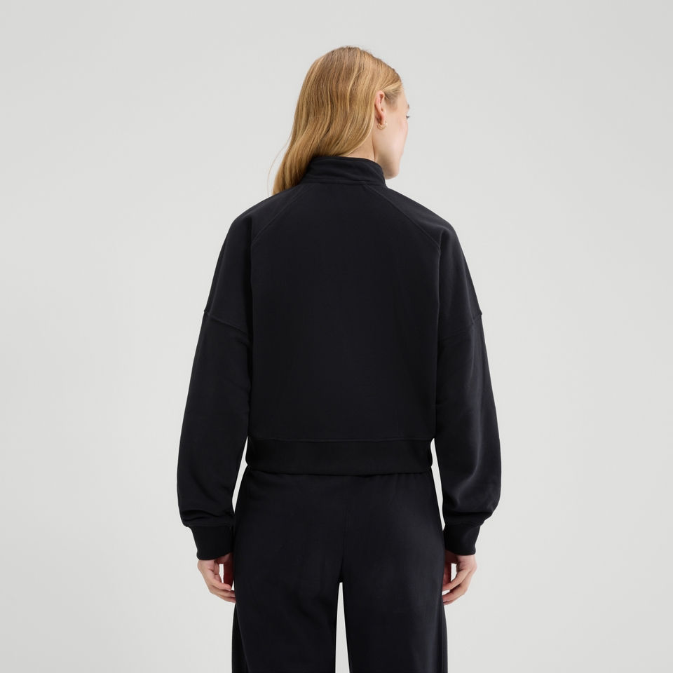 Women's Carrera 1/4 Zip Sweatshirt Black