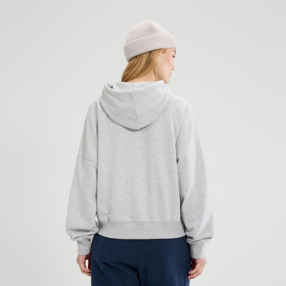 Women's Liscia Hoodie Light Grey Marl