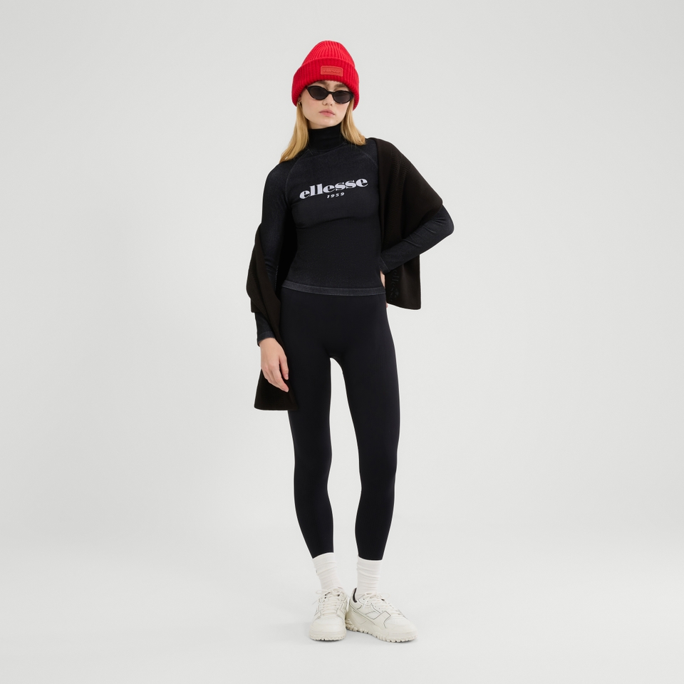 Women's Serlo Logo Base Layer Black