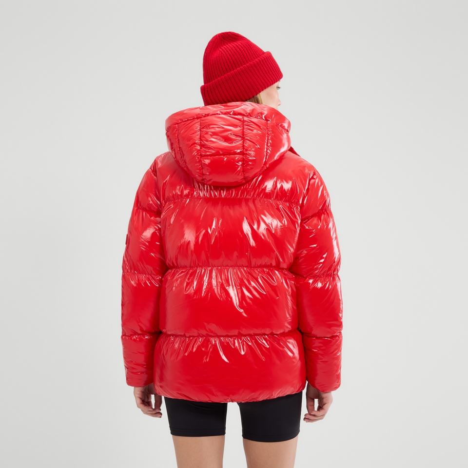 Women's Sela Oversized Puffa Red