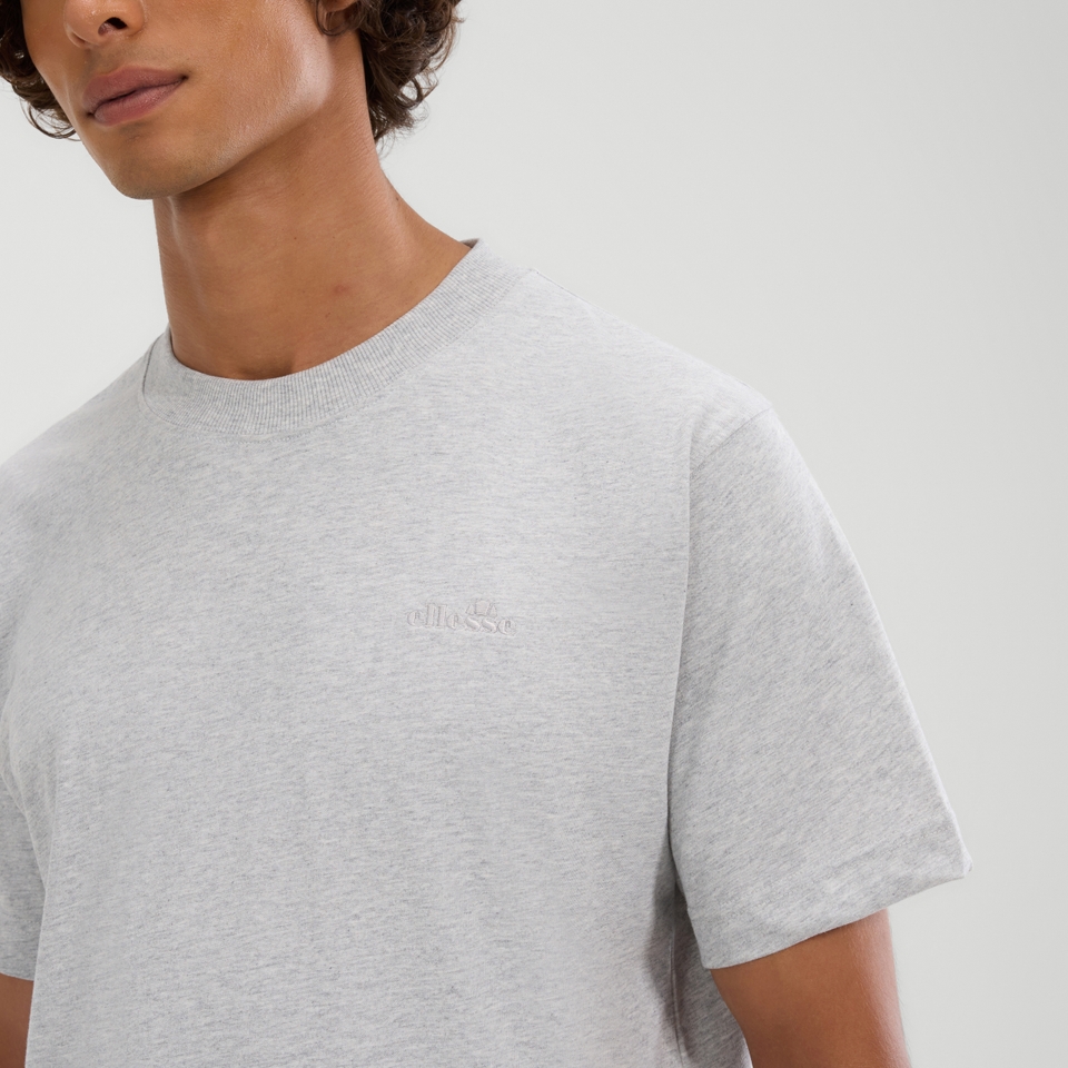 Men's Acciano Tee Light Grey Marl
