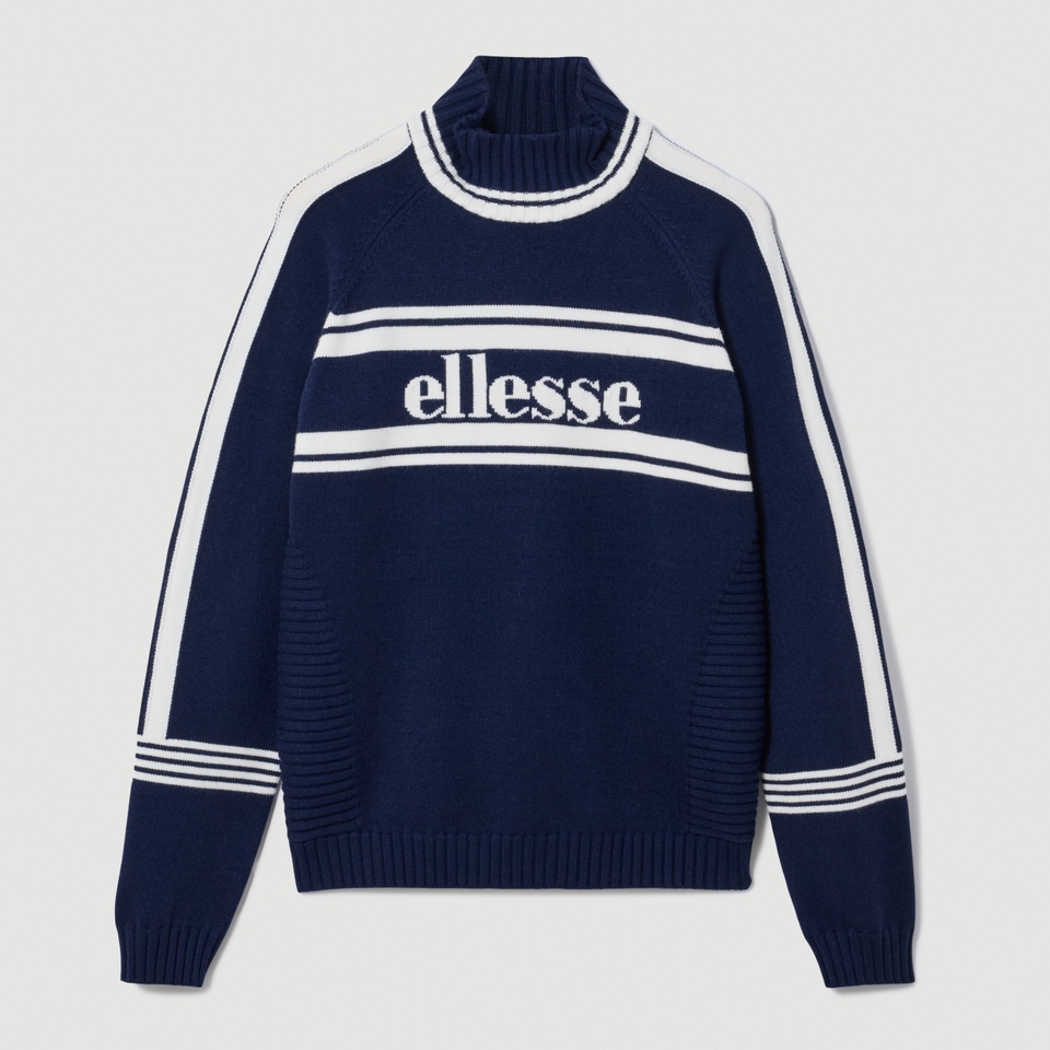 Men's Pellini Knitted Jumper Navy