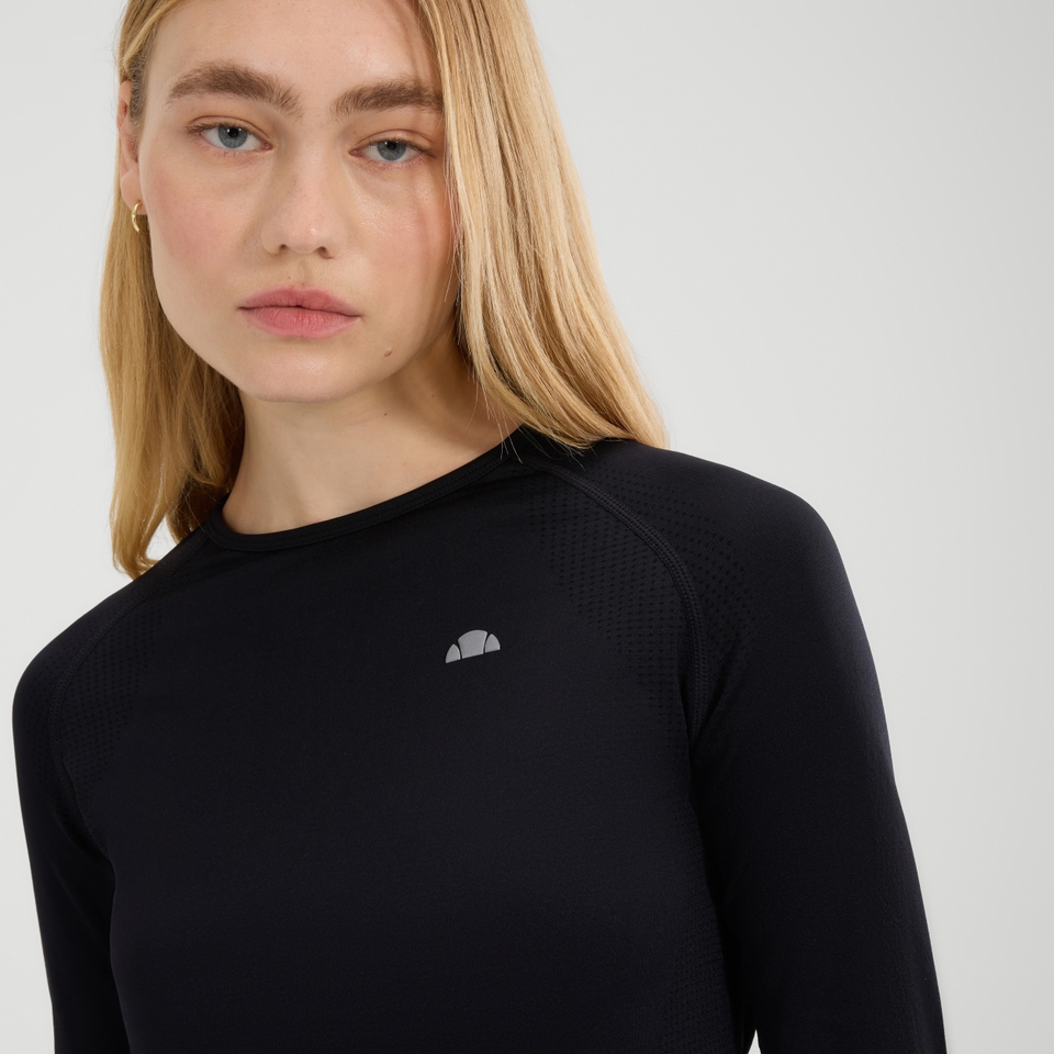 Women's D'Irene Long Sleeve Top Black
