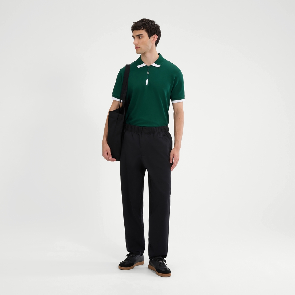 Men's Cagola Straight Fit Trouser Black