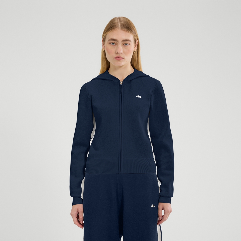Women's Laneisa Knitted Hoodie Navy