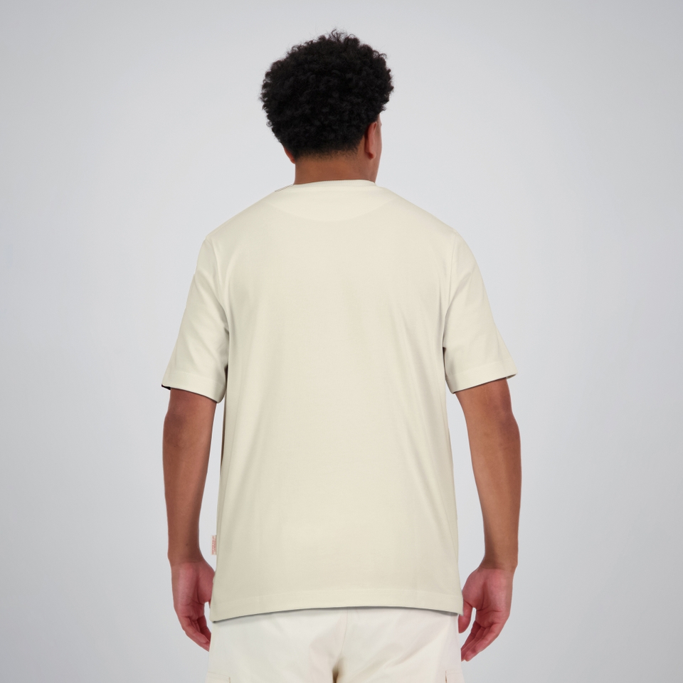 MENS HERITAGE T-SHIRT EGRET