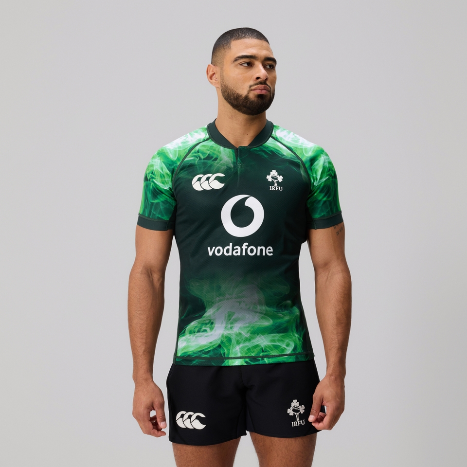 Mens Ireland Chicago 25/26 Pre-Game Test Jersey Green