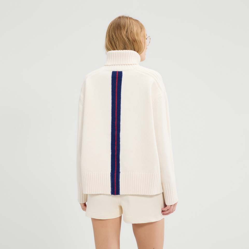 Oversized-Strickpullover Fascuno  für Damen Cremeweiss