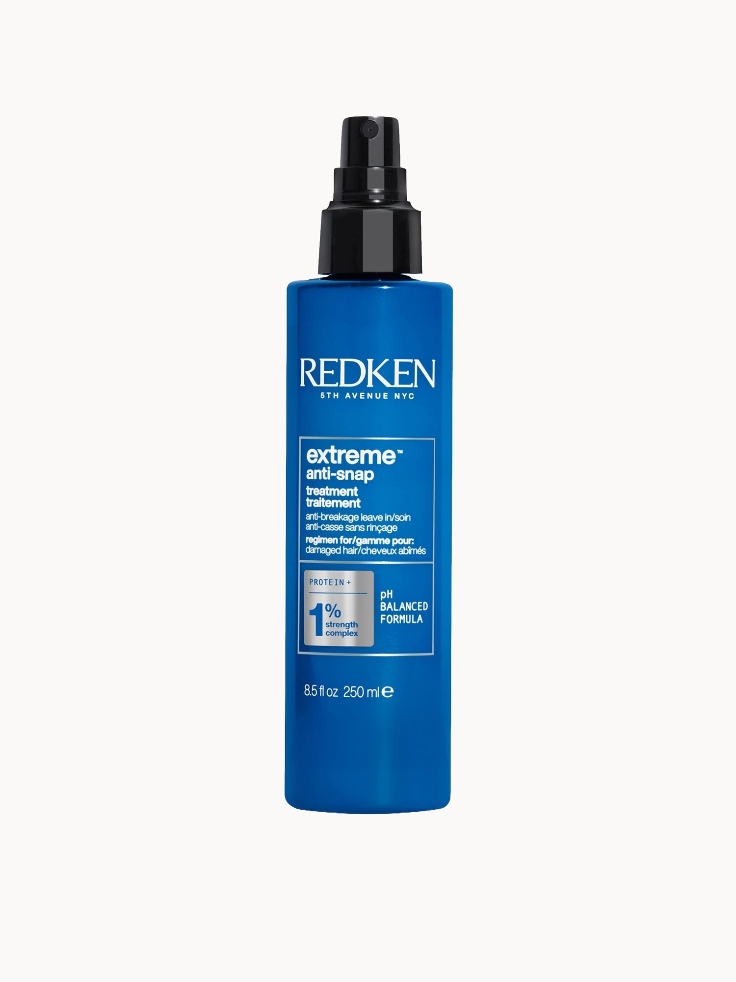 Redken Extreme Anti-Snap Leave-In Treatment for Damaged Hair, Reduce Appearance of Split Ends, with Protein 250ml