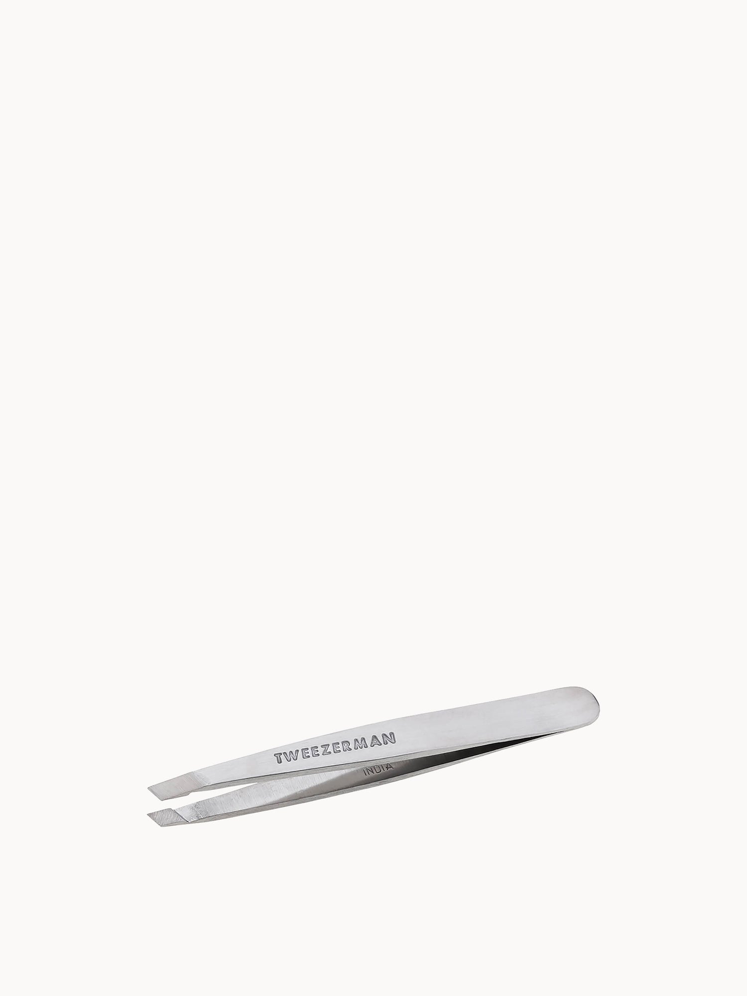 Tweezerman Mini Slant Tweezer - Classic Stainless