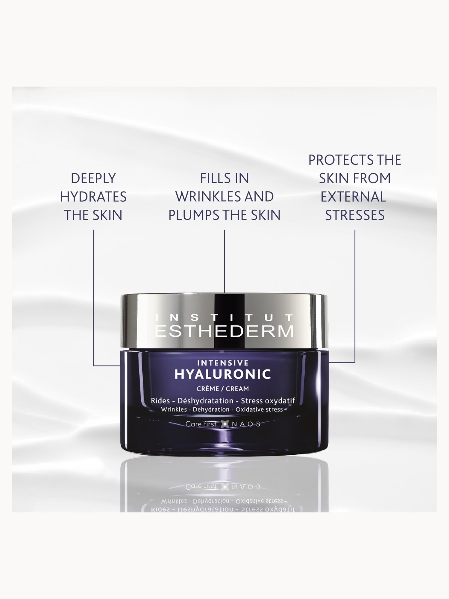 Institut Esthederm Hydra Systemクリーム 50ml Institut Esthederm Intensive Hyaluronic Acid Cream 50ml