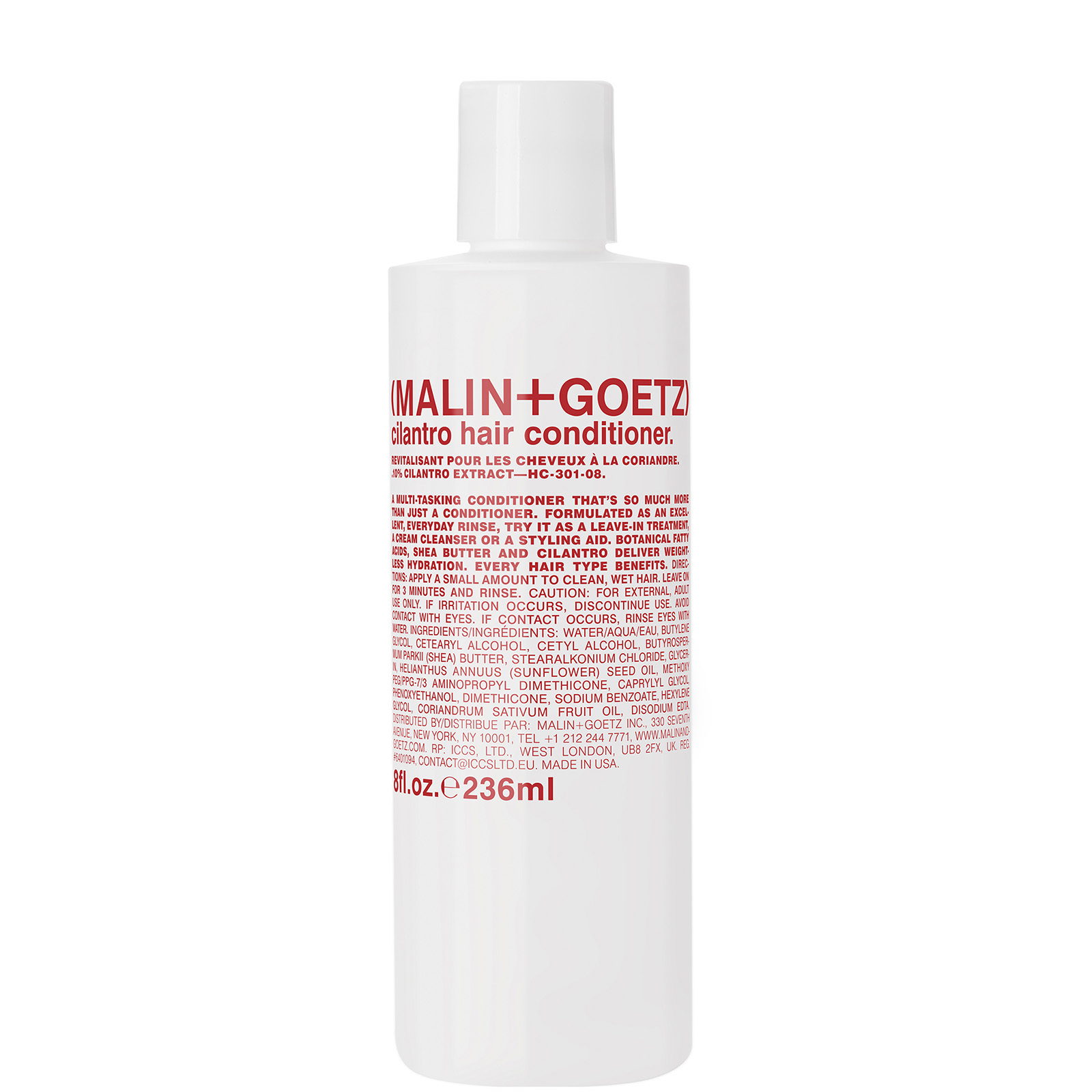 cult Malin + Goetz Cilantro Hair Conditioner 236ml