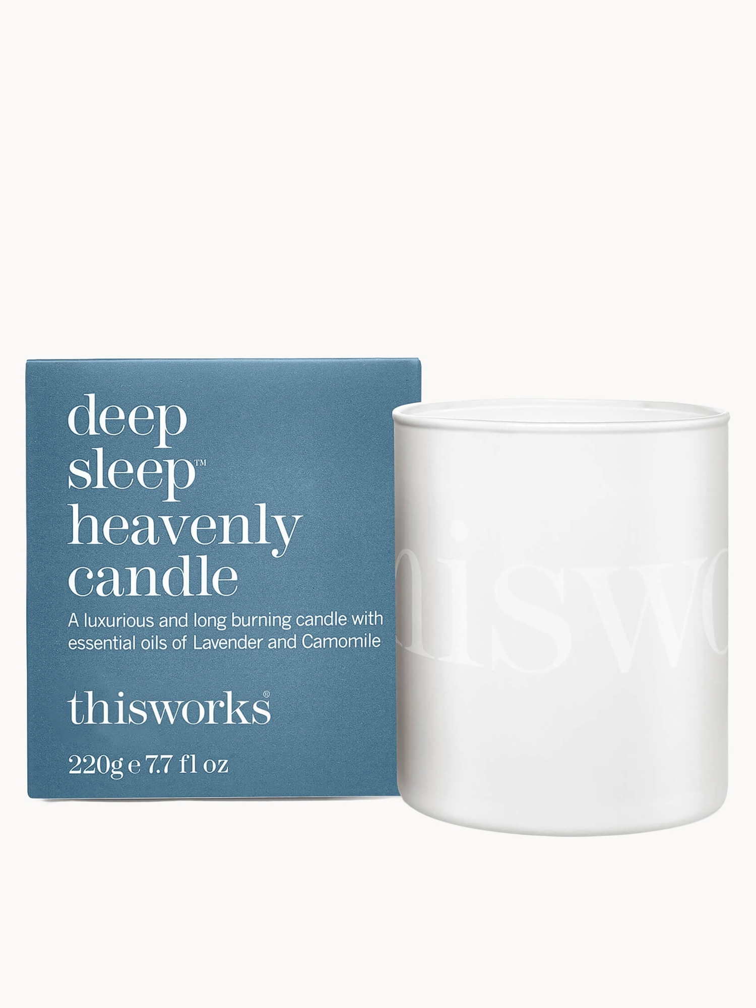 this works: this works Deep Sleep Heavenly Candle (220g)