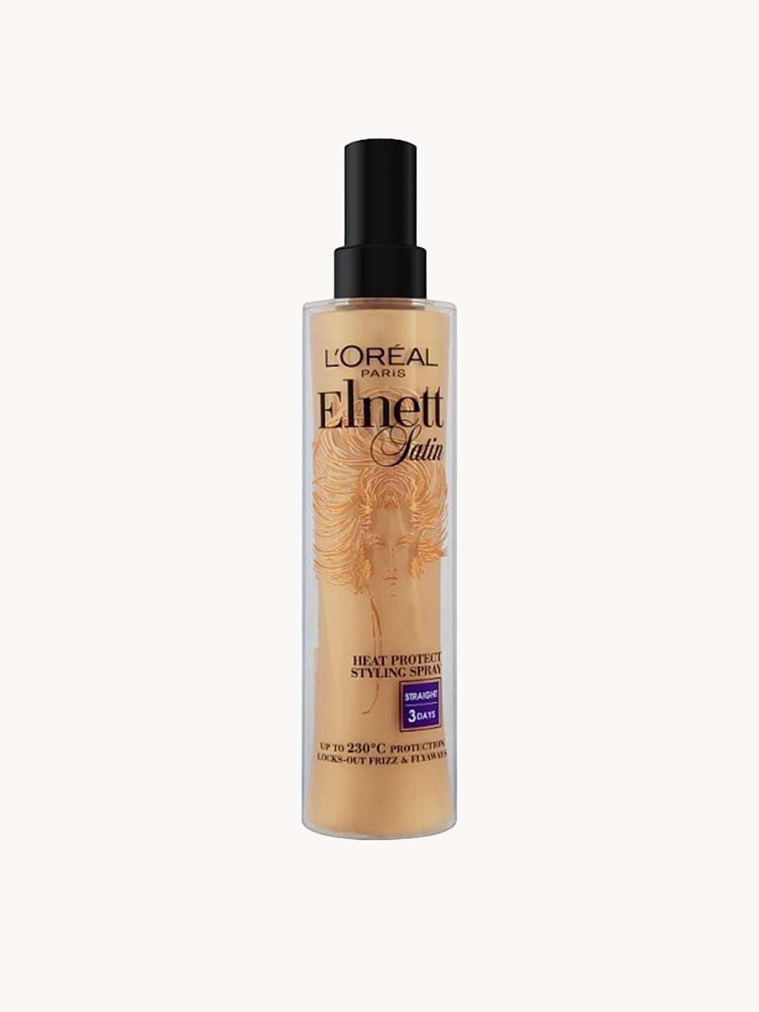 L'Oréal Paris Elnett Satin Heat Protect Spray - Smooth Blow Dry 170ml