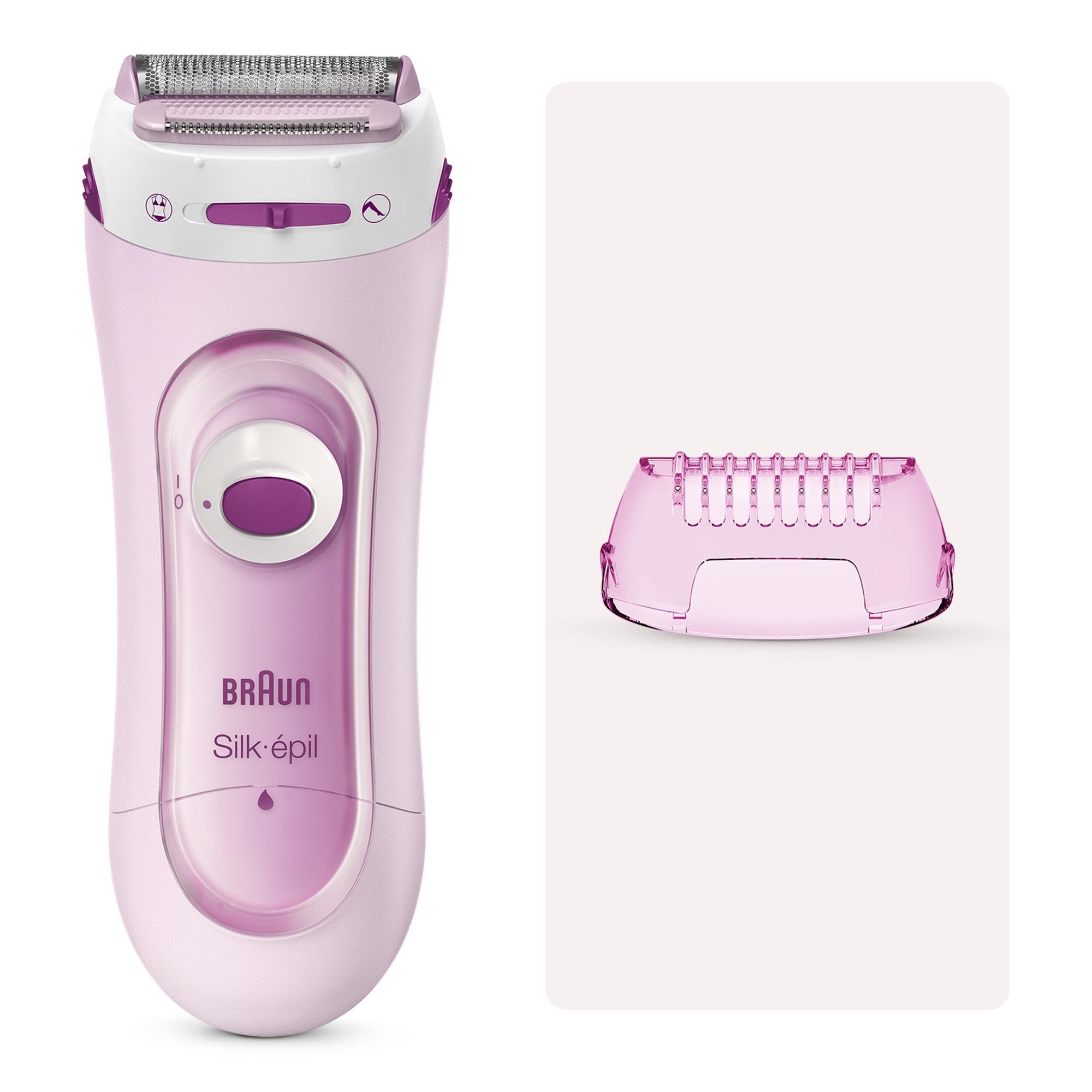 Braun Silk-épil Lady Shaver 5-100 und Trimmer