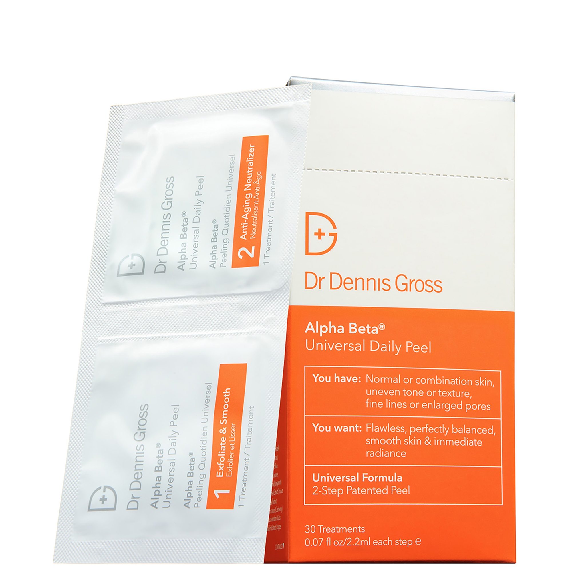 Dr Dennis Gross Skincare Alpha Beta Universal Daily Peel (Pack of