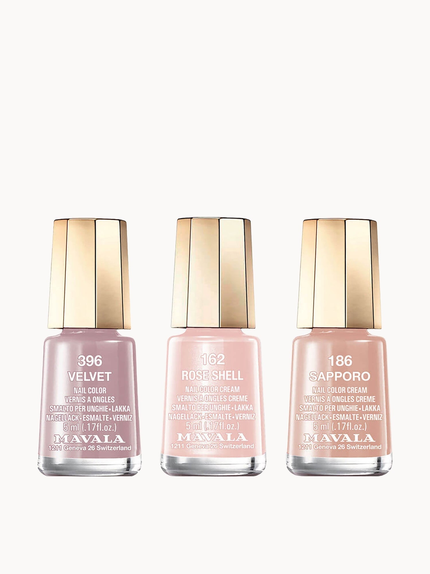 Mavala Nude Trio (Worth £20.40)