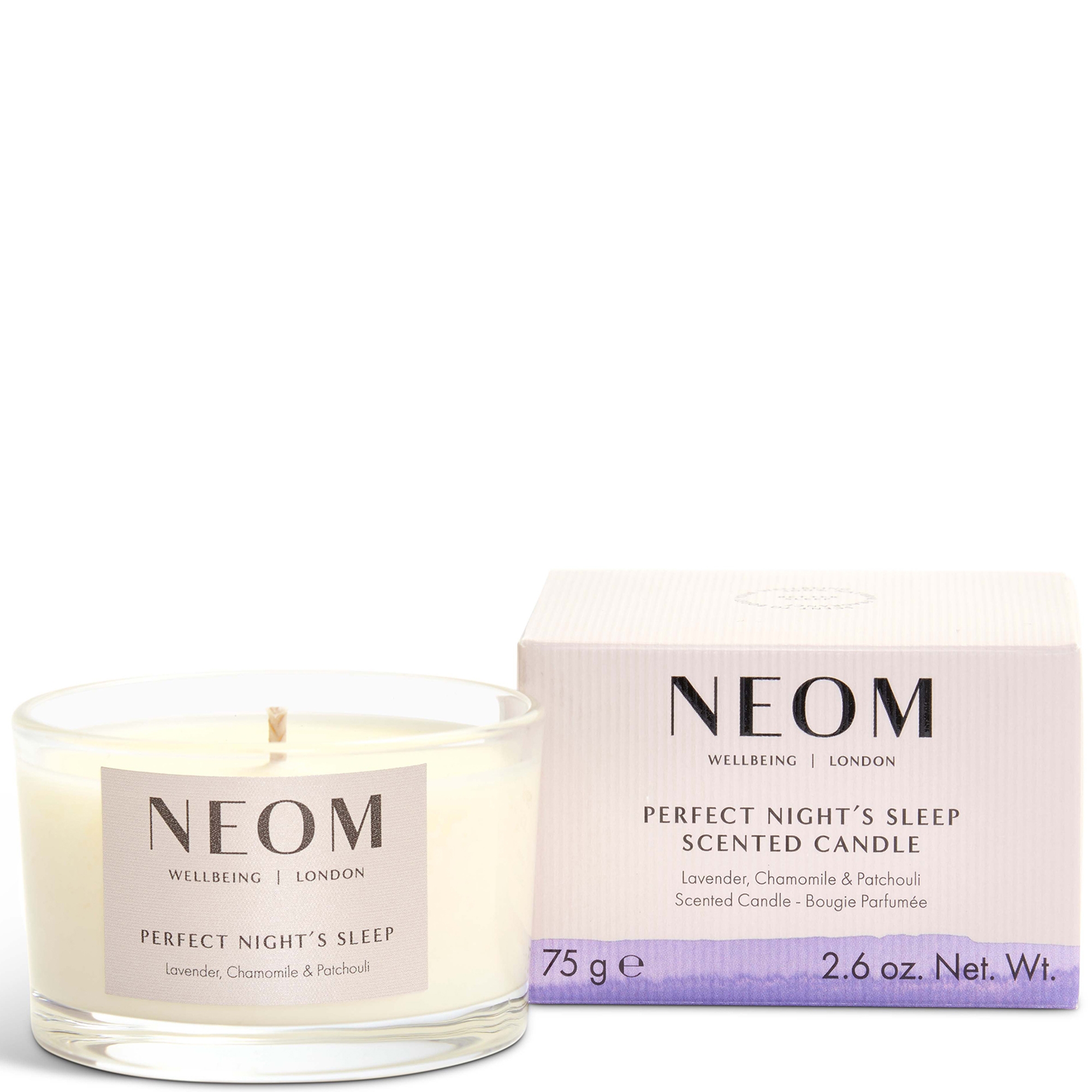 NEOM: NEOM Wellbeing Perfect Nights Sleep Scented Travel Candle