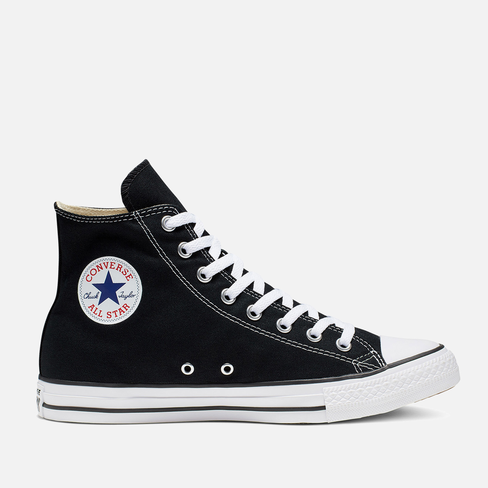 Converse Chuck Taylor All Star Hi Top Trainers Black Allsole