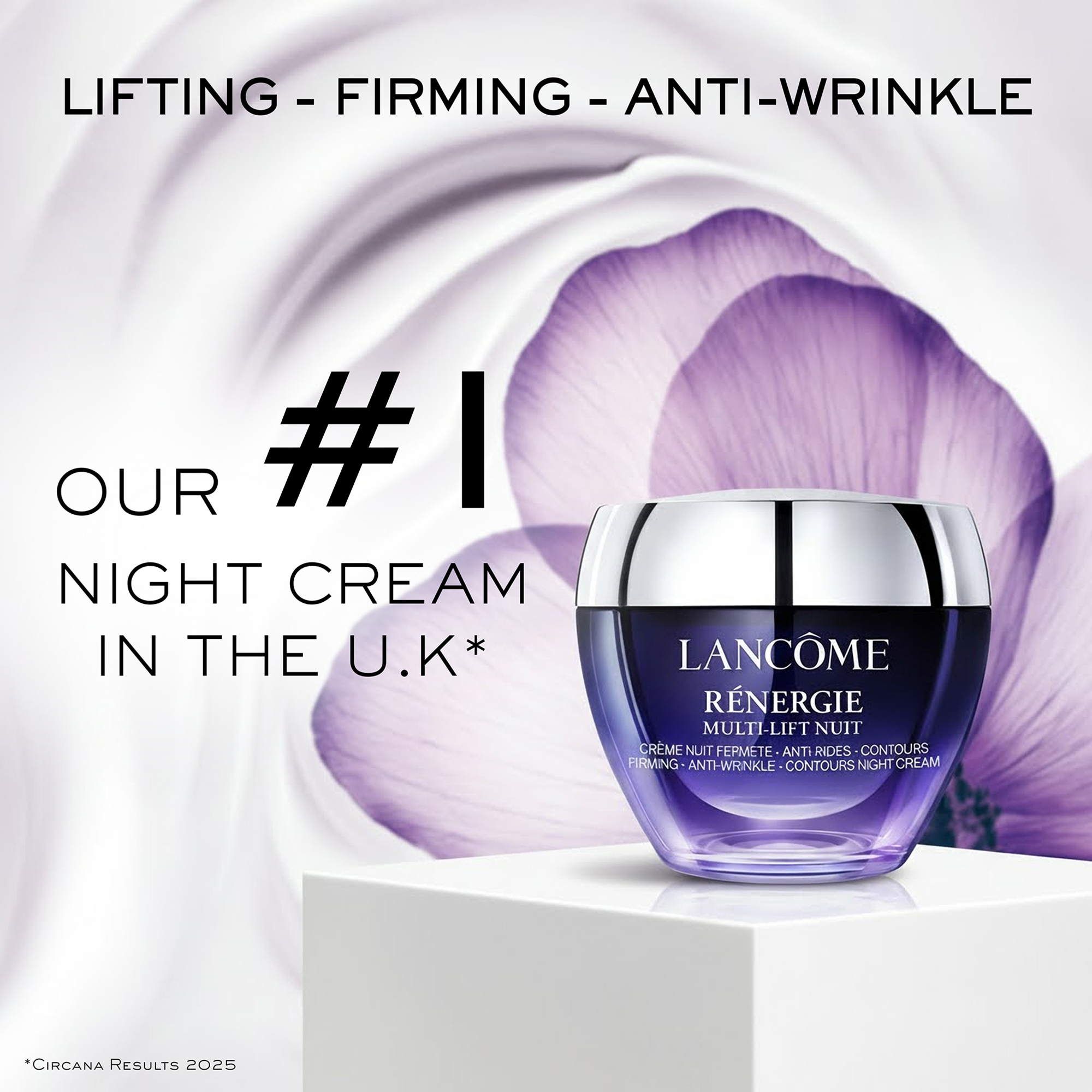 Lancôme Rénergie Multi-Lift Night Cream 50ml | LOOKFANTASTIC
