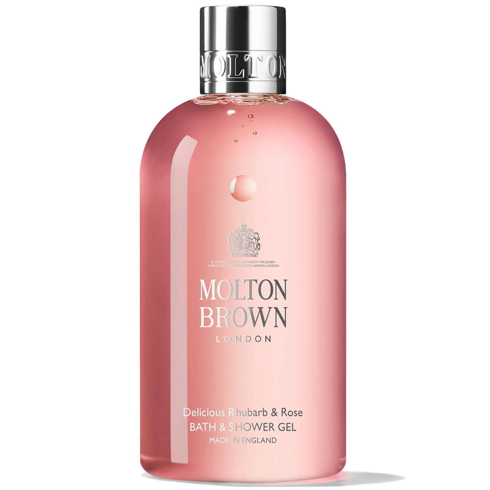 cult Molton Brown Delicious Rhubarb and Rose Bath and Shower Gel 300ml