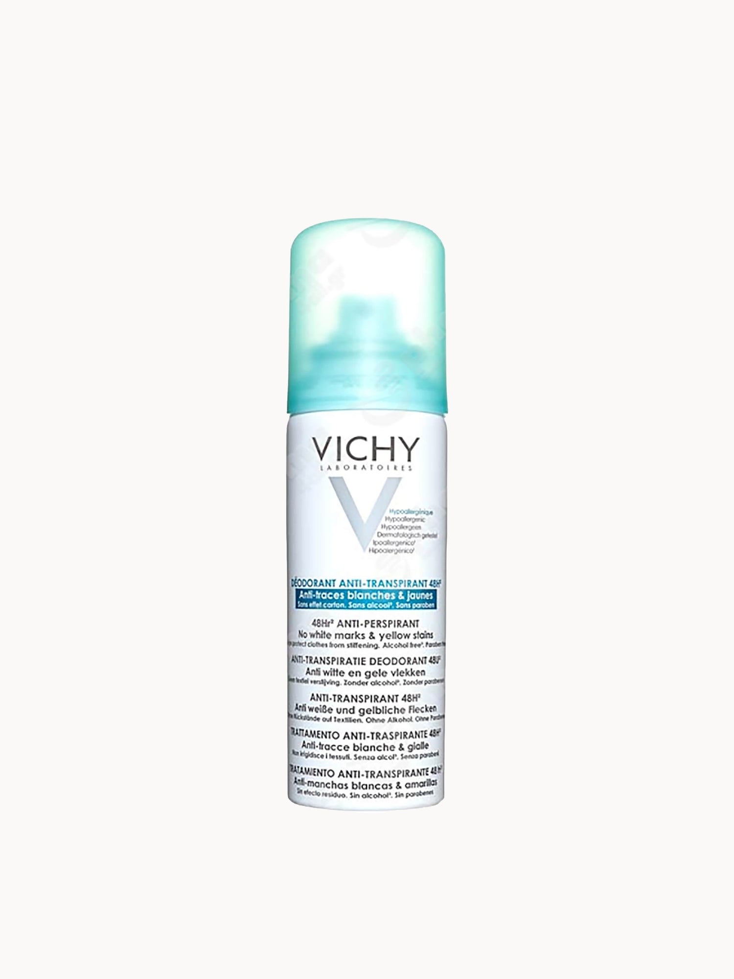 VICHY Deodorant 48Hour Aerosol No Marks Anti-Perspirant 125ml