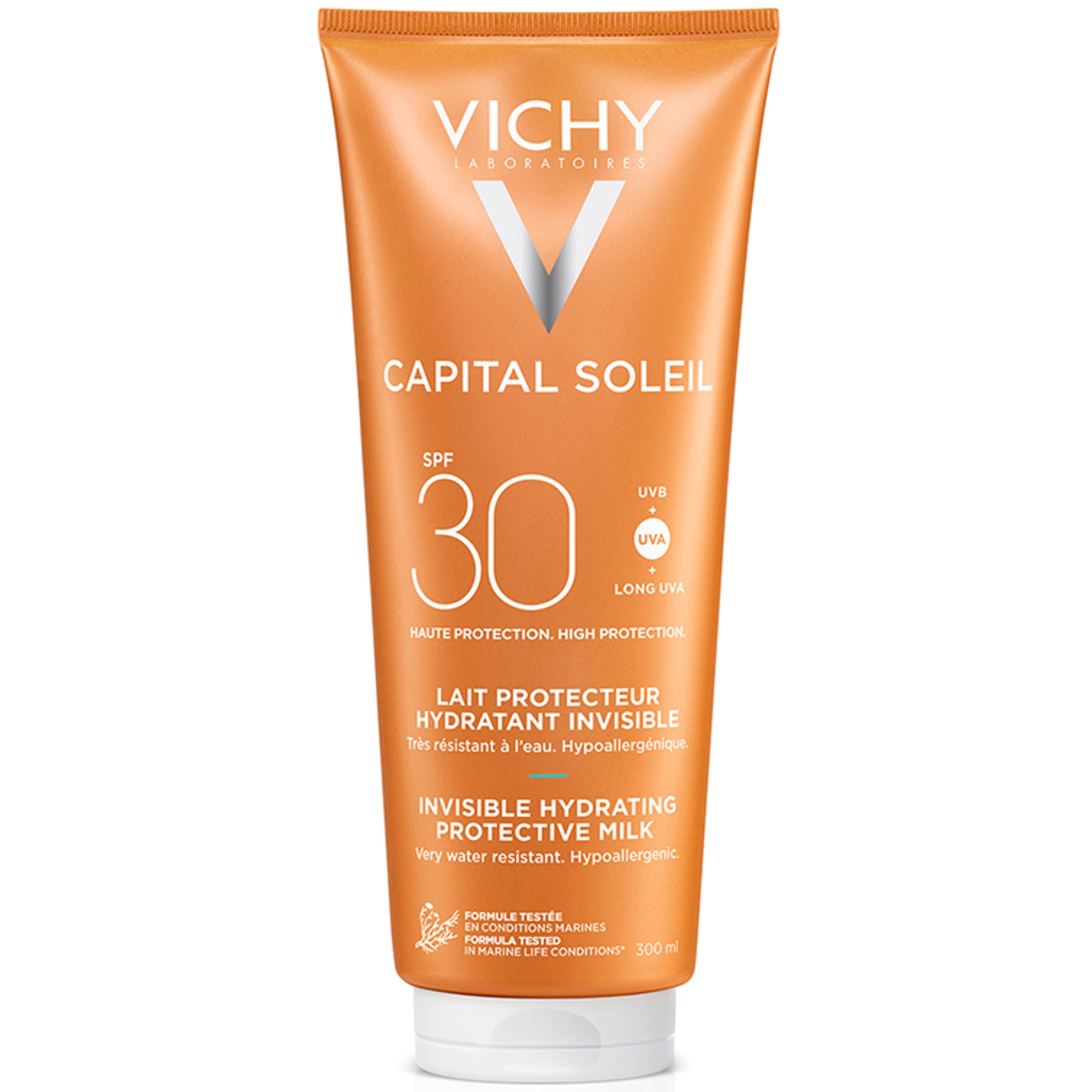 Vichy Id al Soleil Sun Milk For Face And Body SPF 30 300 Ml LOOKFANTASTIC vichy-id-al-soleil-sun-milk-for-face-and-body-spf-30-300-ml-lookfantastic