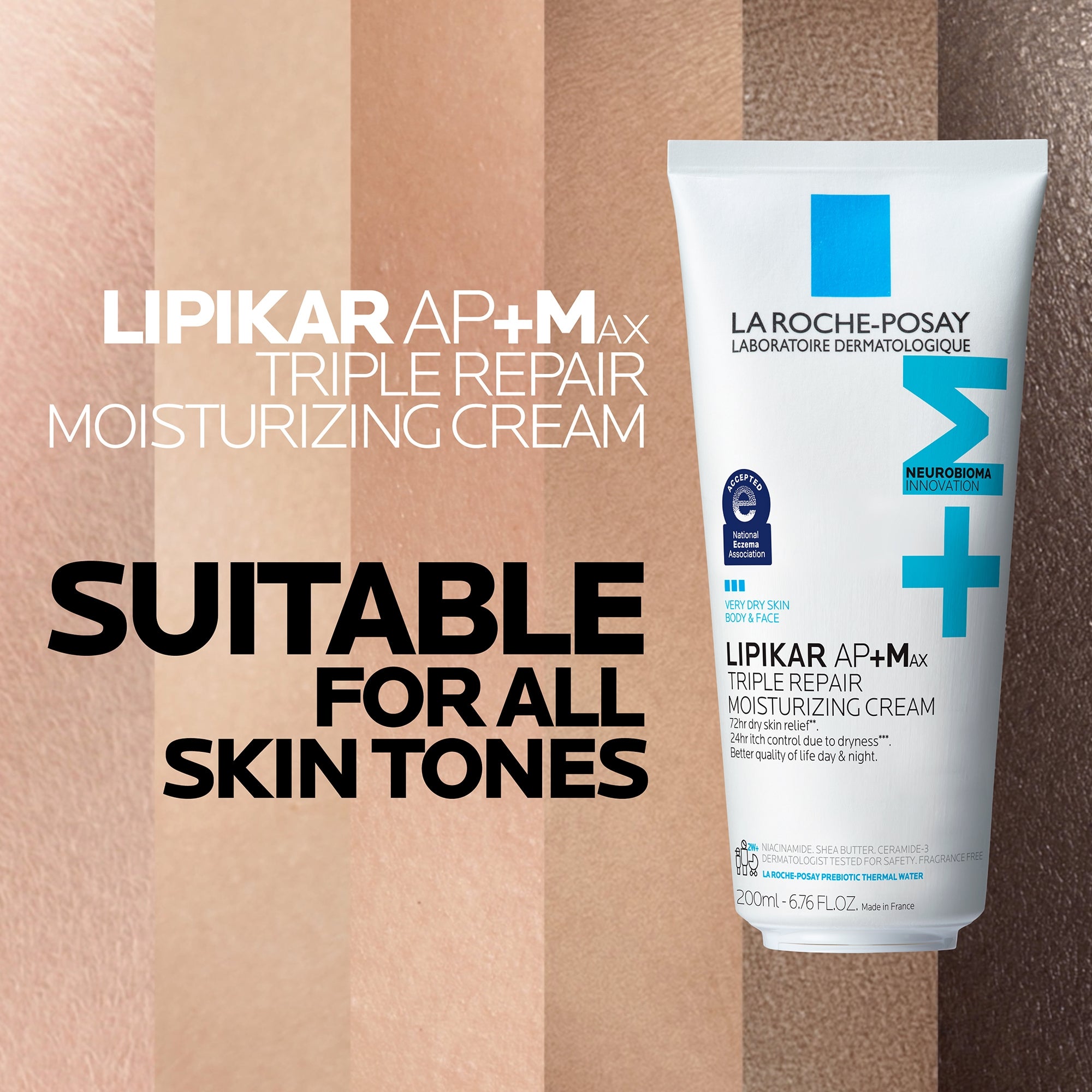 La Roche-Posay Lipikar AP+MAX Triple Repair Moisturizing Cream 
