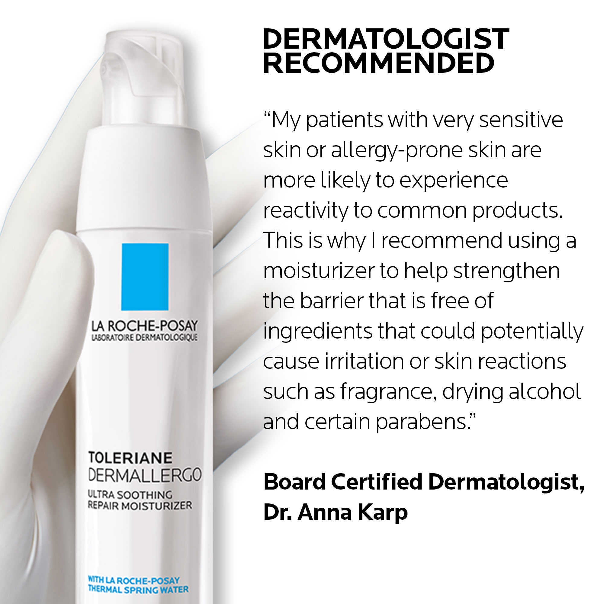 La Roche-Posay Toleriane Dermallergo Moisturizer (1.35 fl