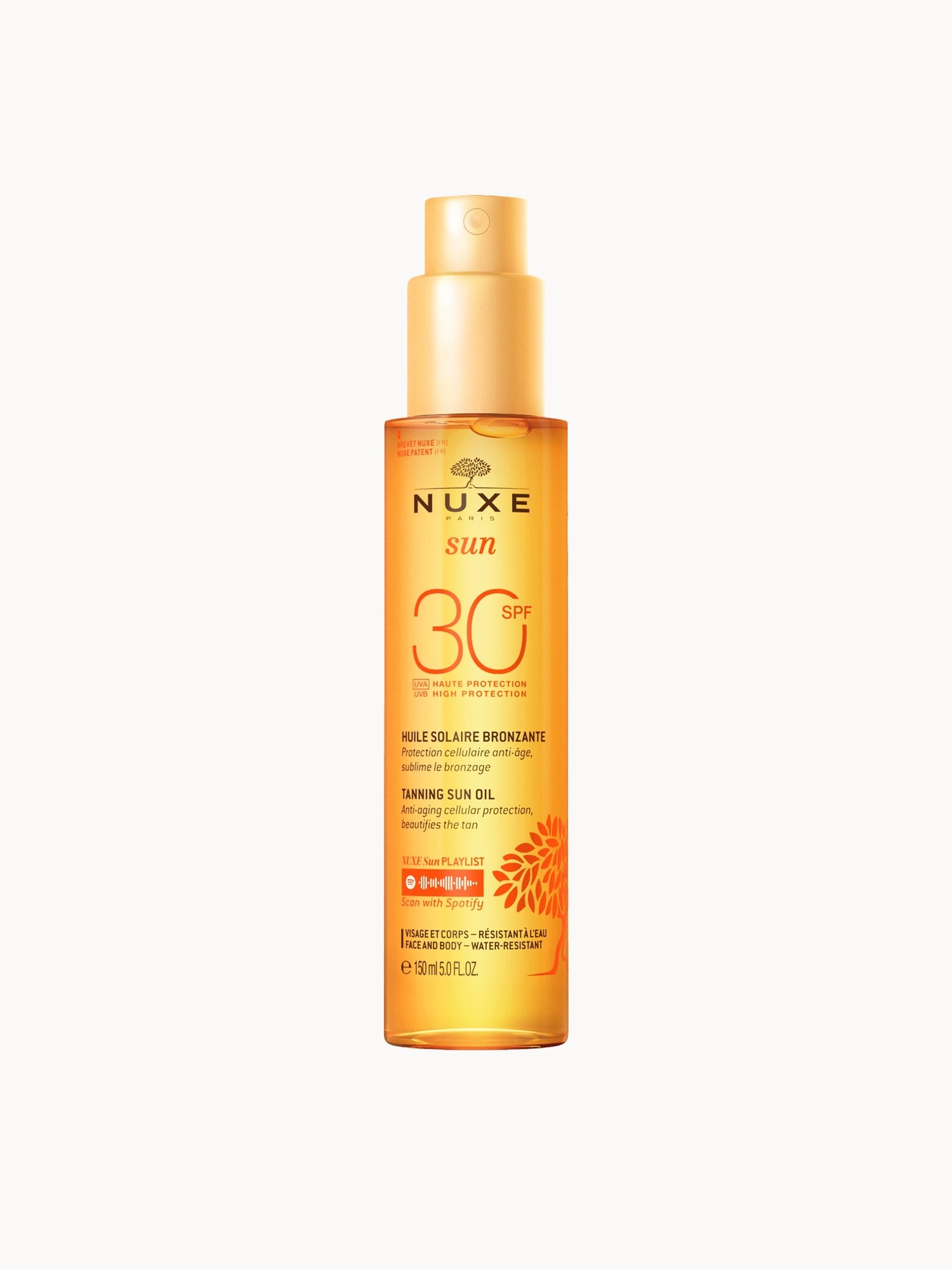 NUXE Face and Body Sun Tanning Oil SPF 30 150ml