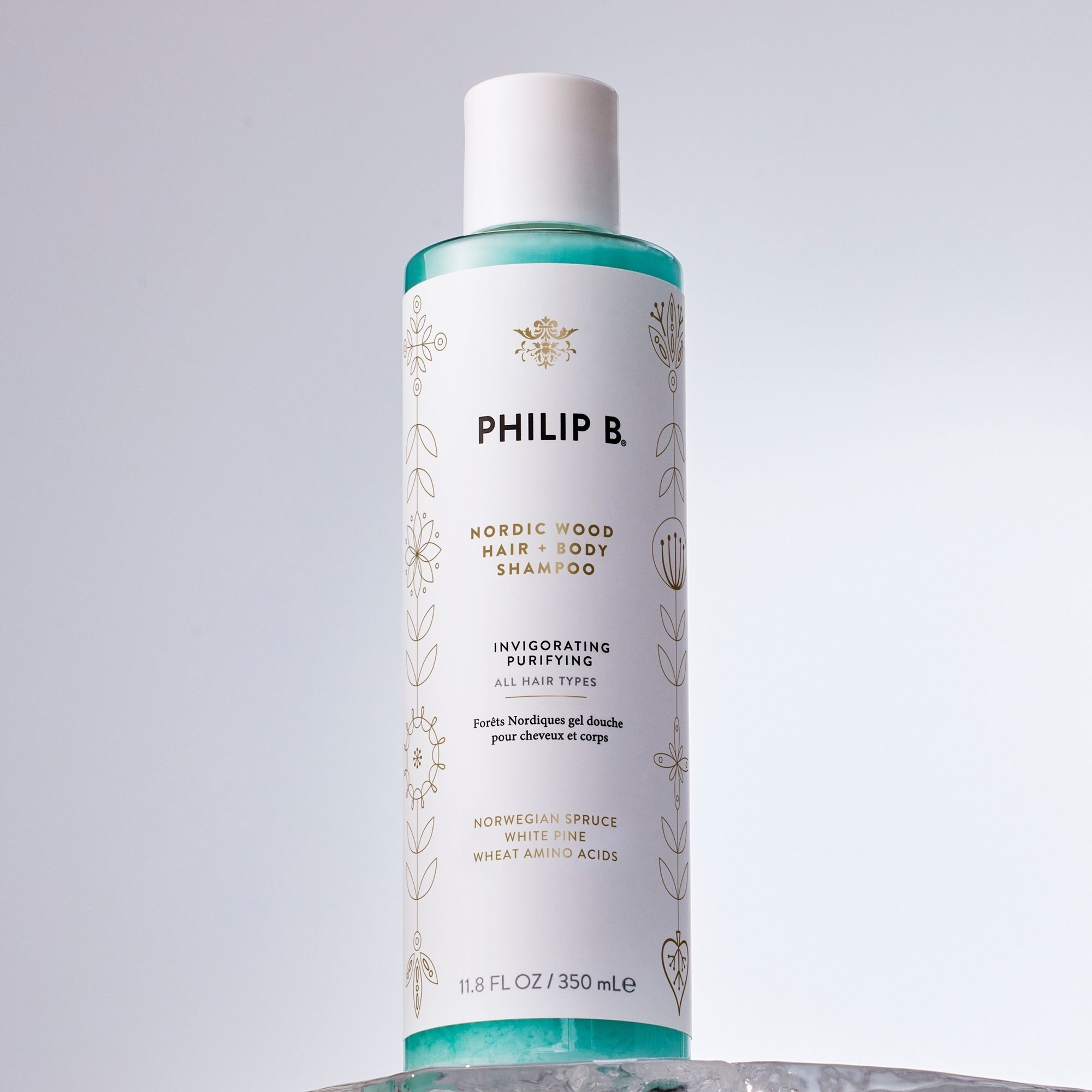 Philip B Nordic Wood Hair and Body Shampoo 11.8 fl. oz
