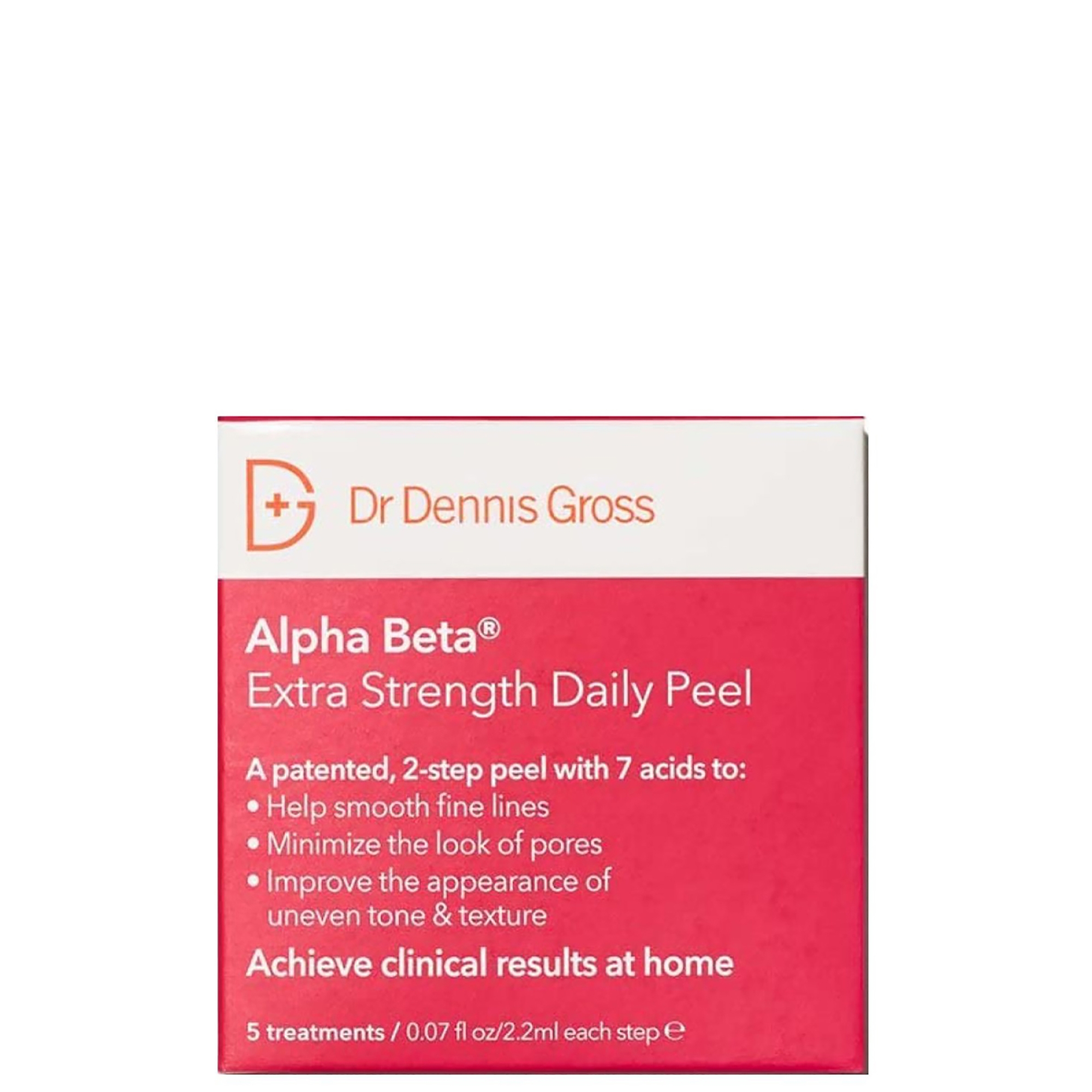 cult Dr Dennis Gross Skincare Alpha Beta Extra Strength Daily Peel (Pack of 5)