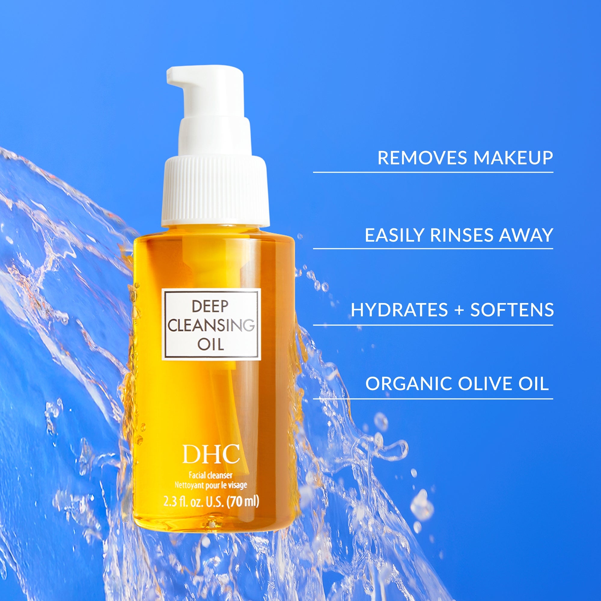 DHC Deep Cleansing Oil - 2.3 fl oz | Dermstore