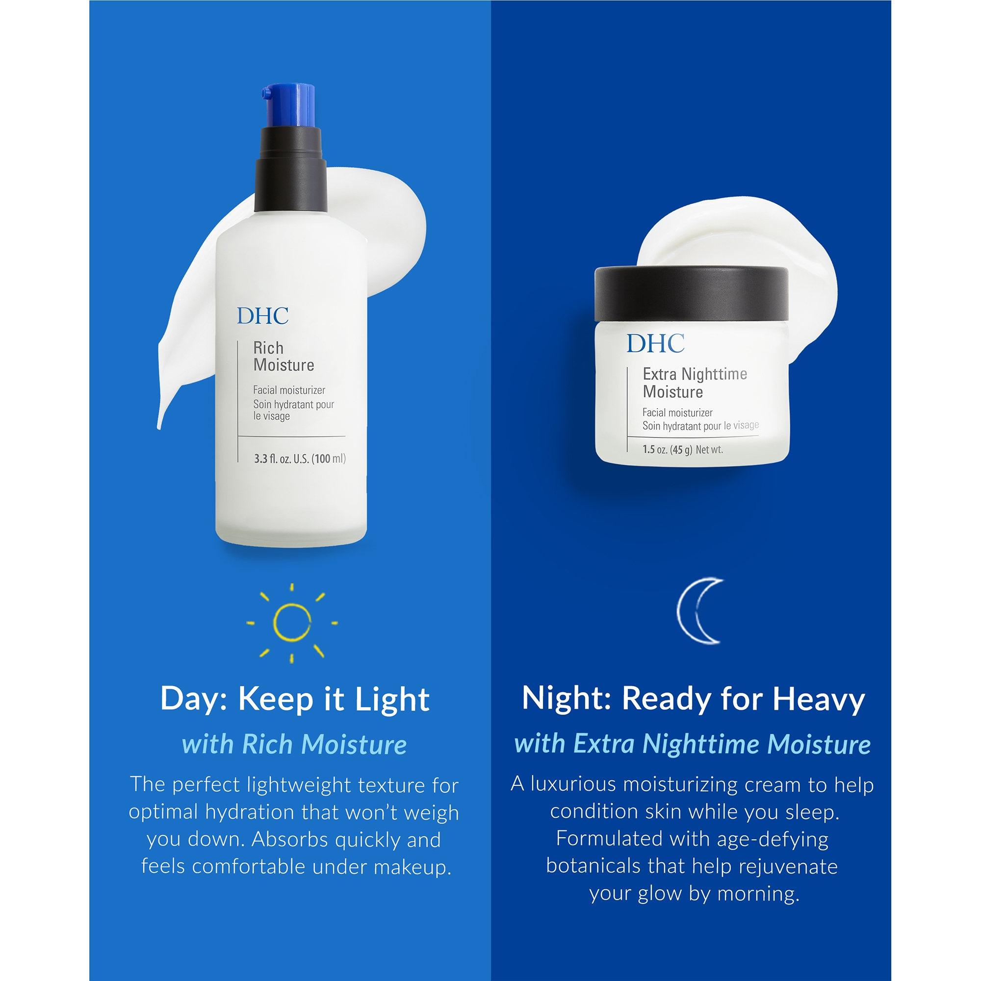 DHC Rich Moisture Lightweight Facial Moisturizer - 3.3 fl oz