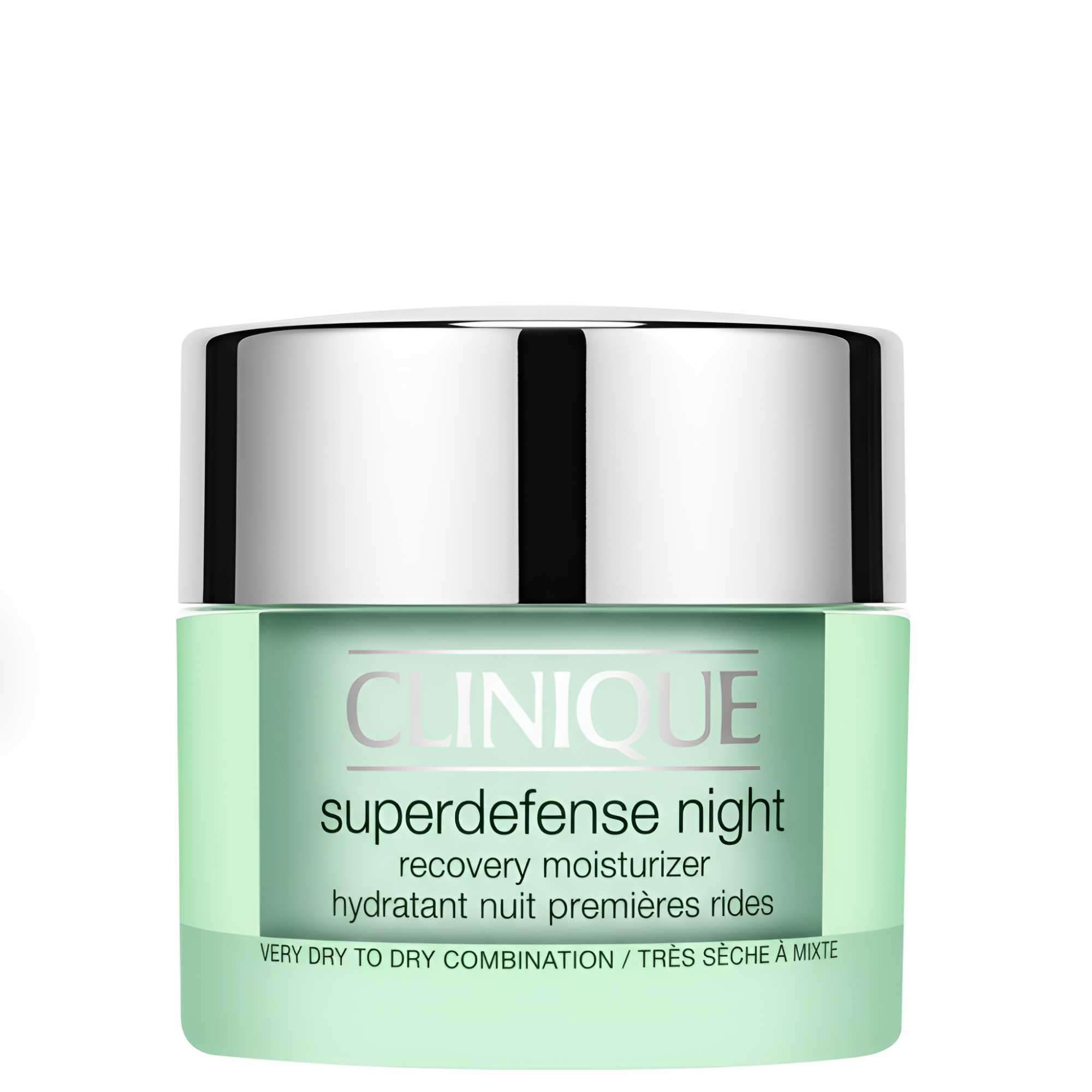 Clinique: Clinique Superdefense Night Recovery Moisturizer for Very Dry to Dry Combination Skin 50ml / 1.7 fl.oz.