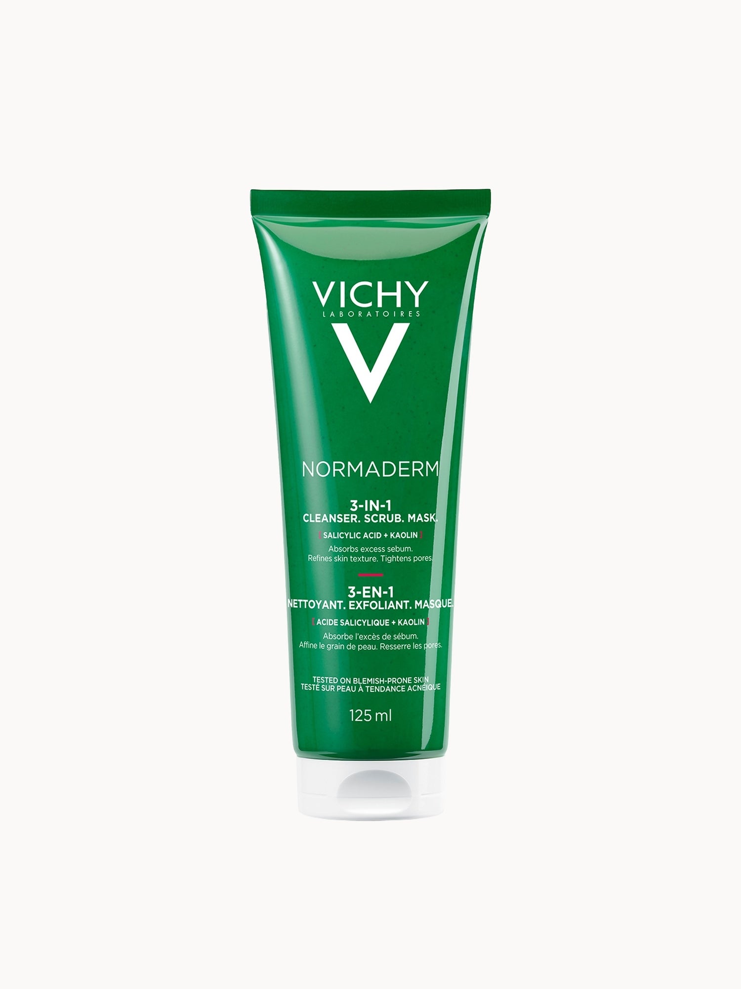 VICHY Normaderm 3-in-1 Cleansing + Scrub + Mask 125ml