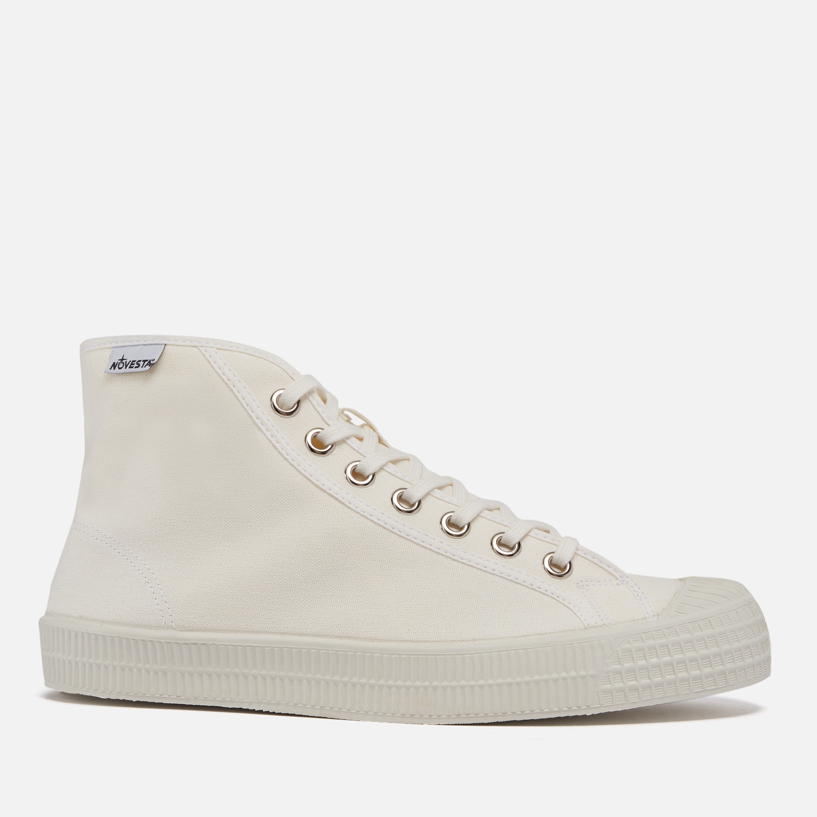 Novesta Star Dribble Hi Top Trainers White Allsole