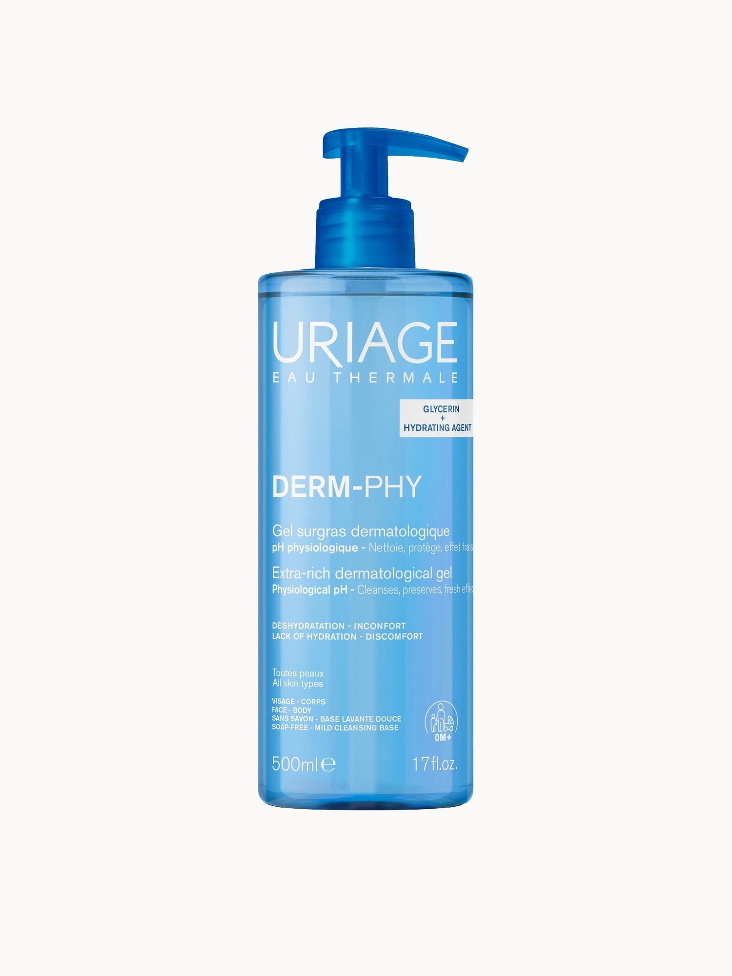 Uriage Surgras Foaming Cleansing Gel (500ml)