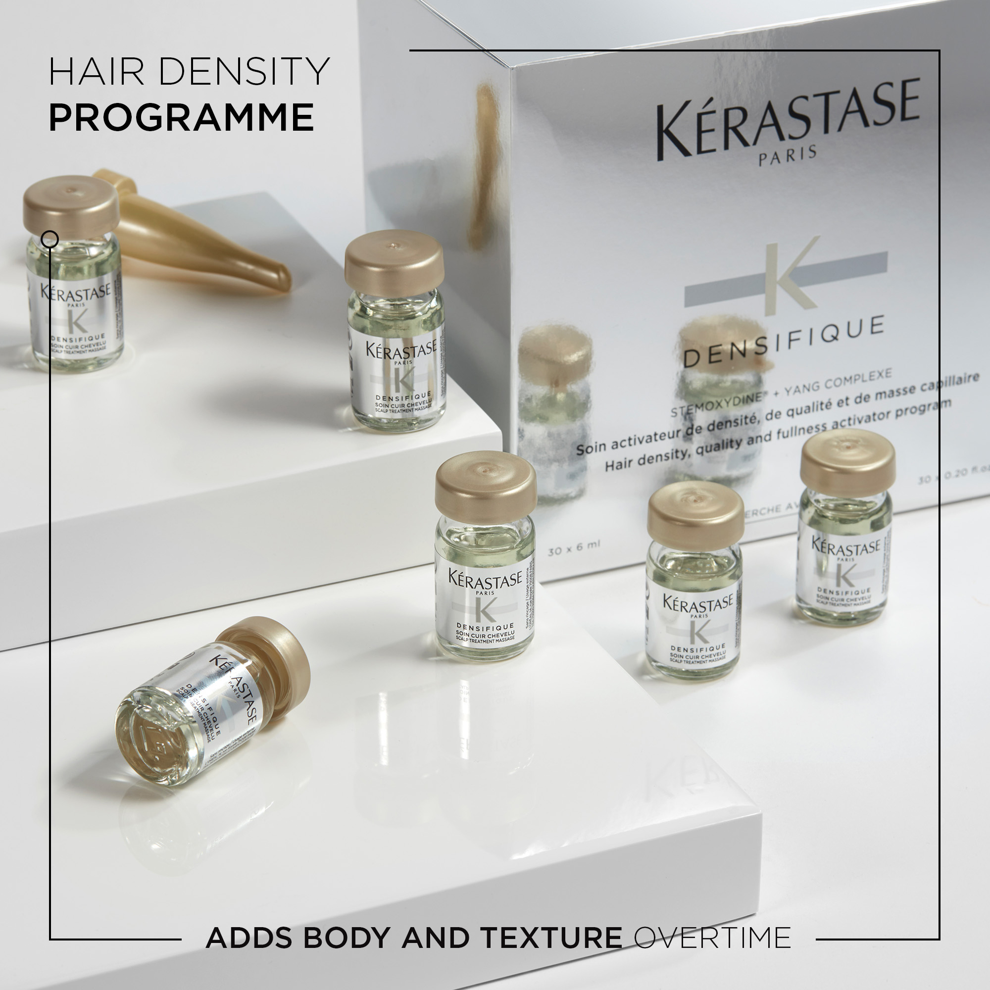 【新品未開封】Kérastase DENSIFIQUE 6ml x 30本 Kerastase Densifique Anti-Frizz Hair Density and Fullness