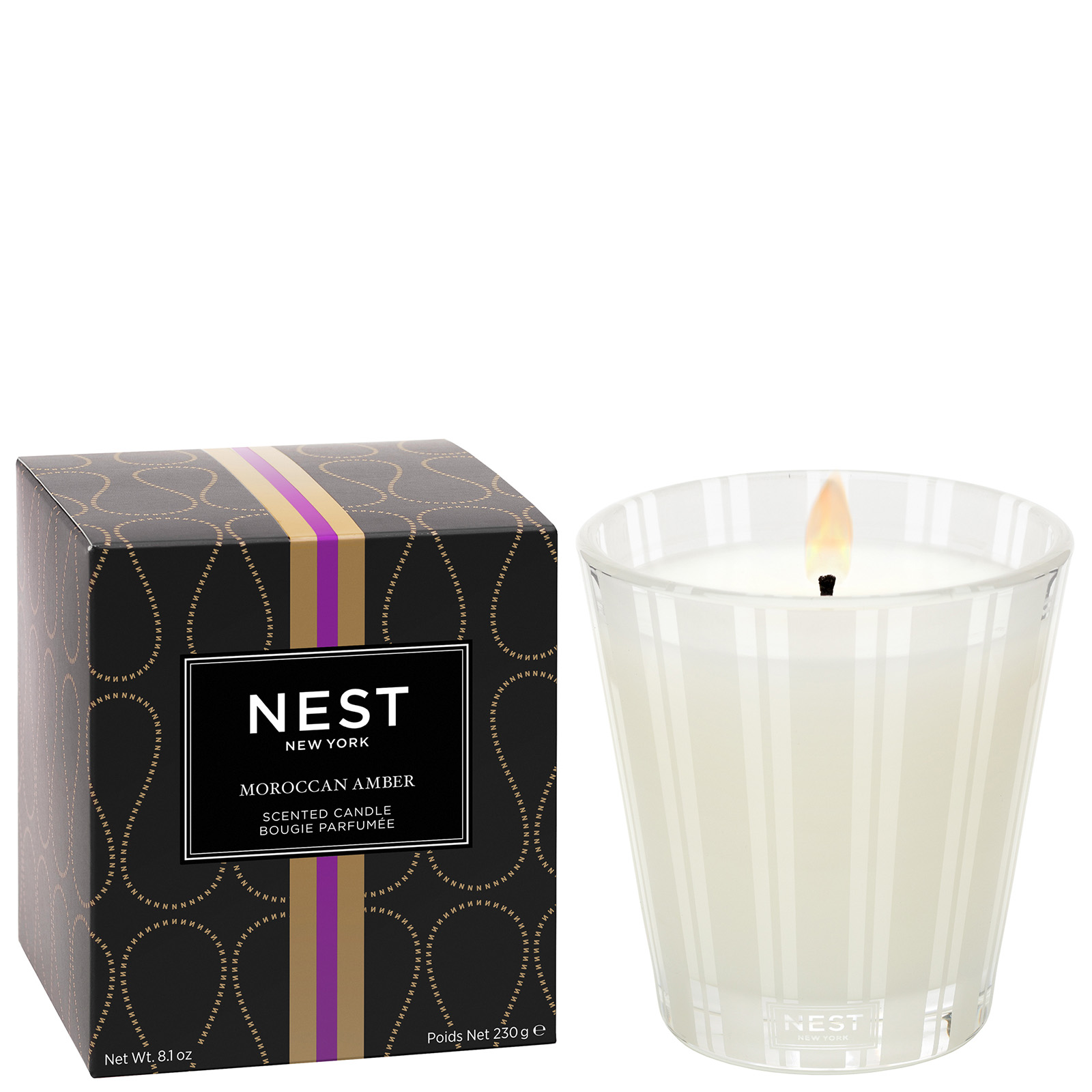 cult NEST New York Moroccan Amber Classic Candle 230g