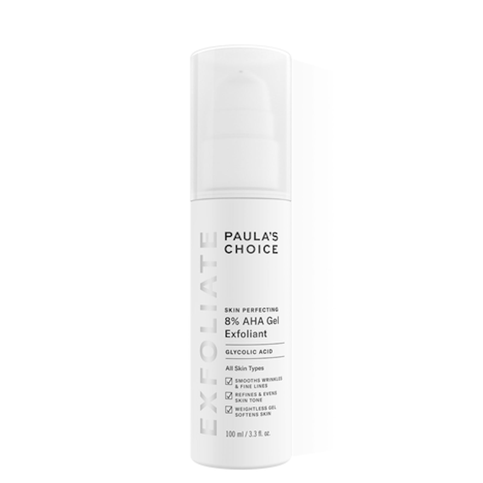 ghk cu paulas choice Paula's SKIN PERFECTING 8 AHA Gel Exfoliant (3.3 fl. oz.) Some things are better in