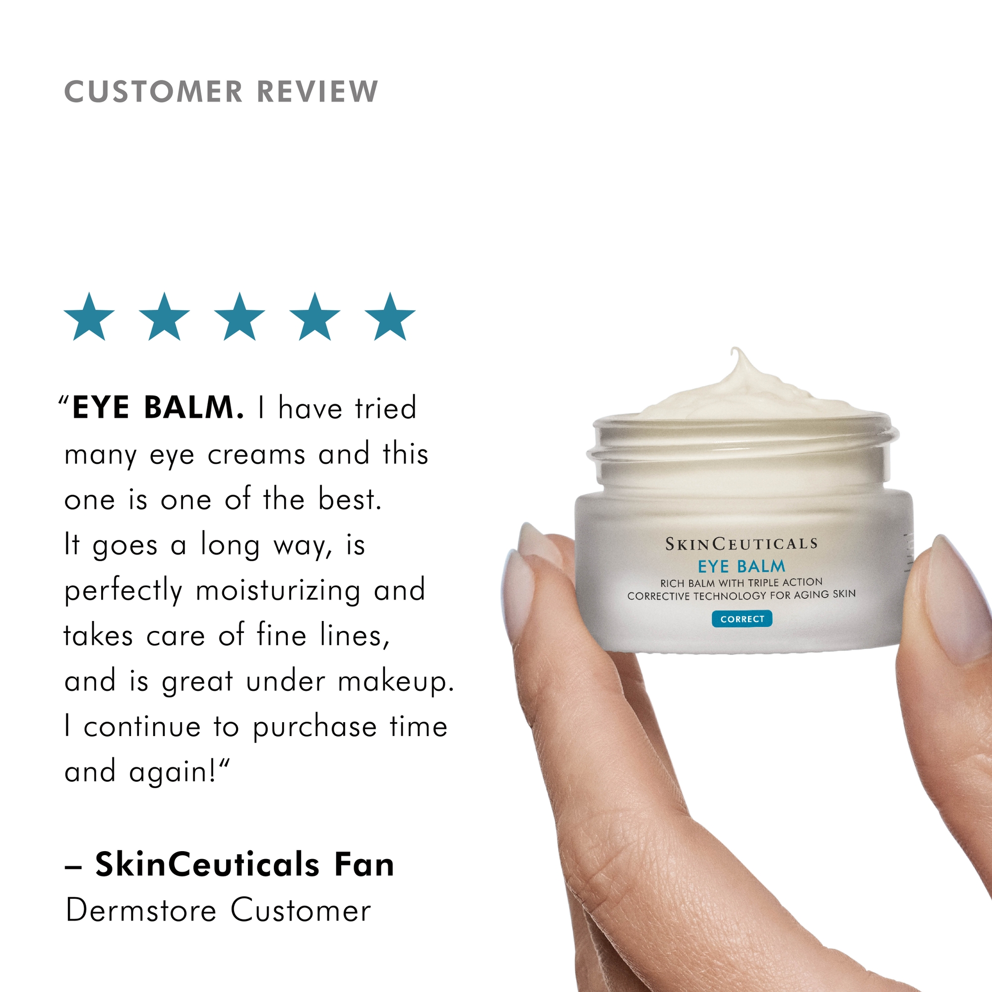 SkinCeuticals Eye Balm Hydrating Cream (0.5 fl. oz.) | Dermstore