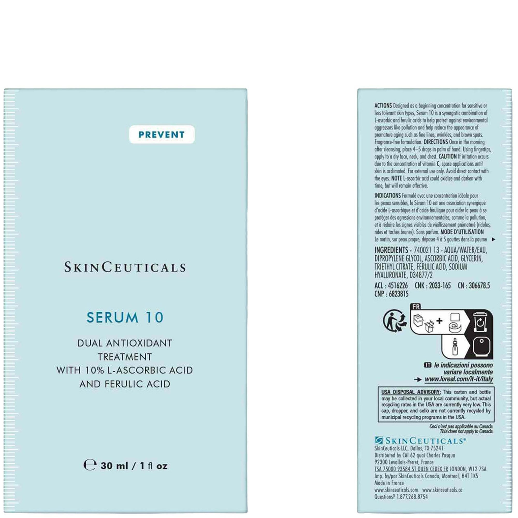 SkinCeuticals Serum 10 AOX (1 fl. oz.) | Dermstore
