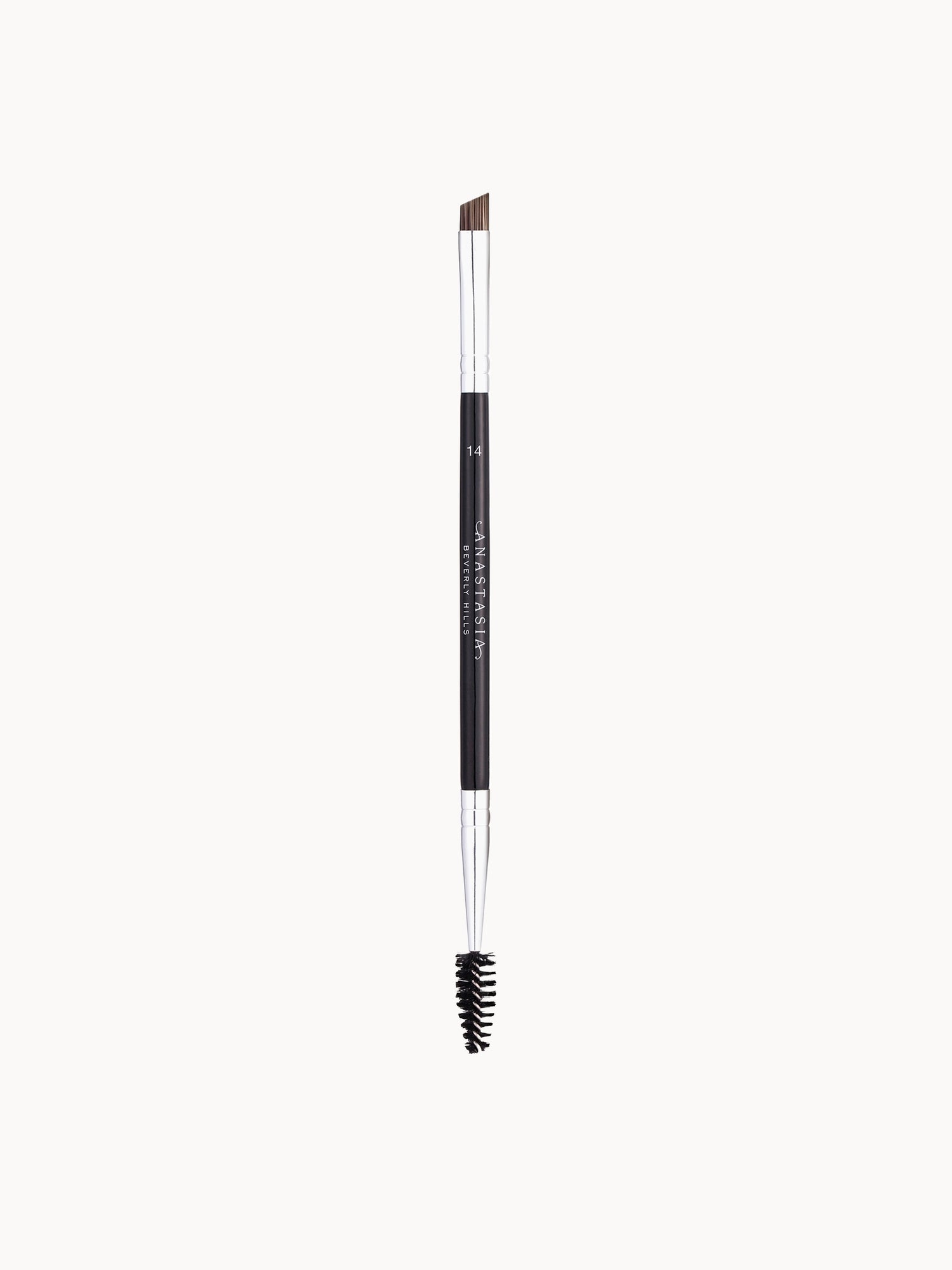 Anastasia Beverly Hills #14 Duo Brow/Eye Liner Angled Cut/Spooley Synthetic Brush