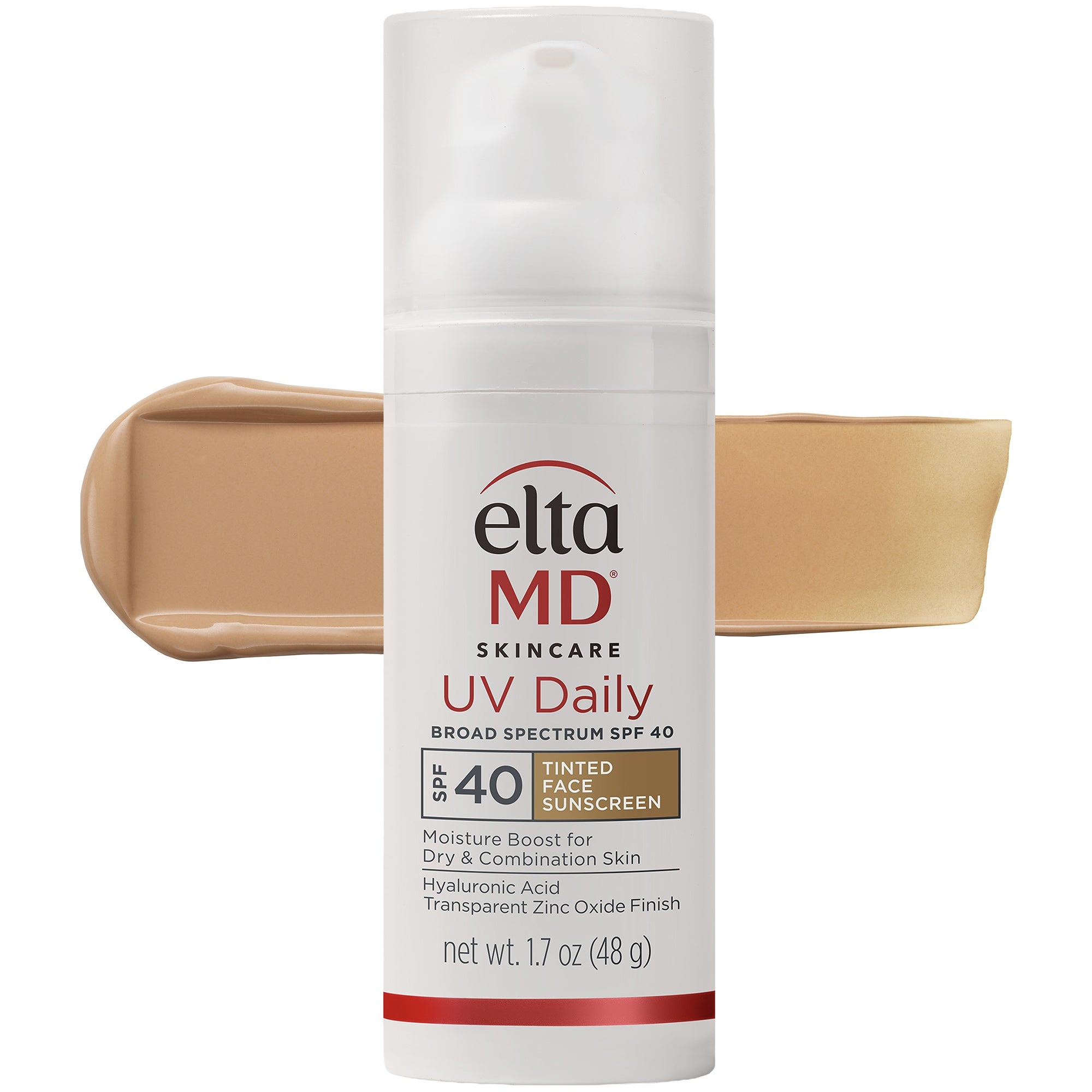 EltaMD UV Daily Tinted Broad-Spectrum SPF 40 sunscreen bottle