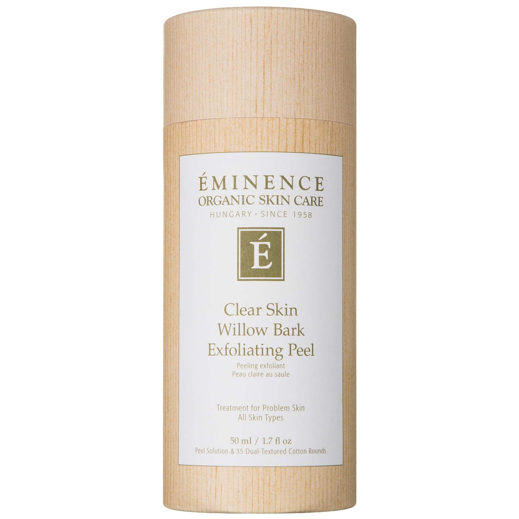 Eminence Organic Skin Care Clear Skin Willow Bark Exfoliating Peel