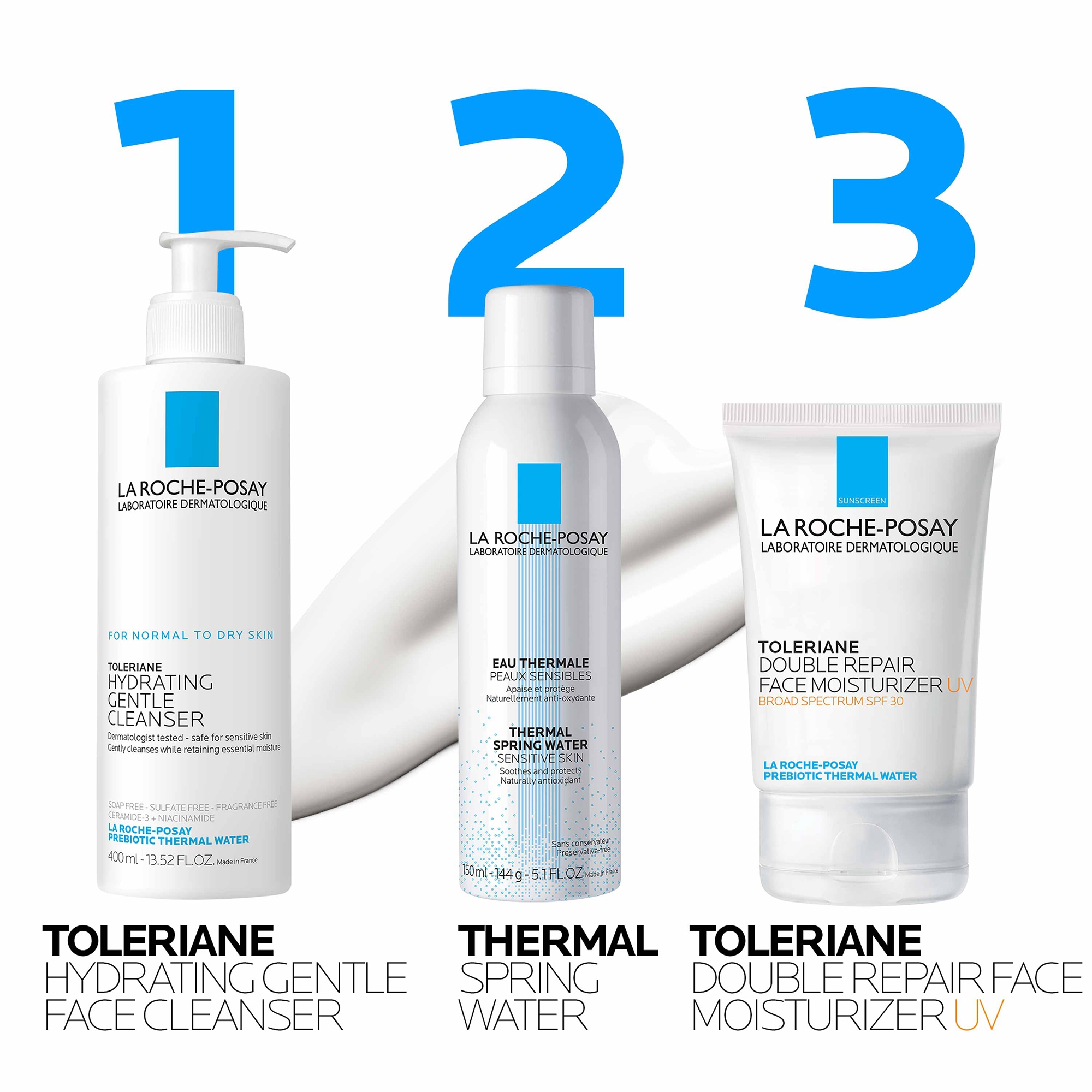 La Roche-Posay Toleriane Double Repair Moisturizer SPF 30 (Various