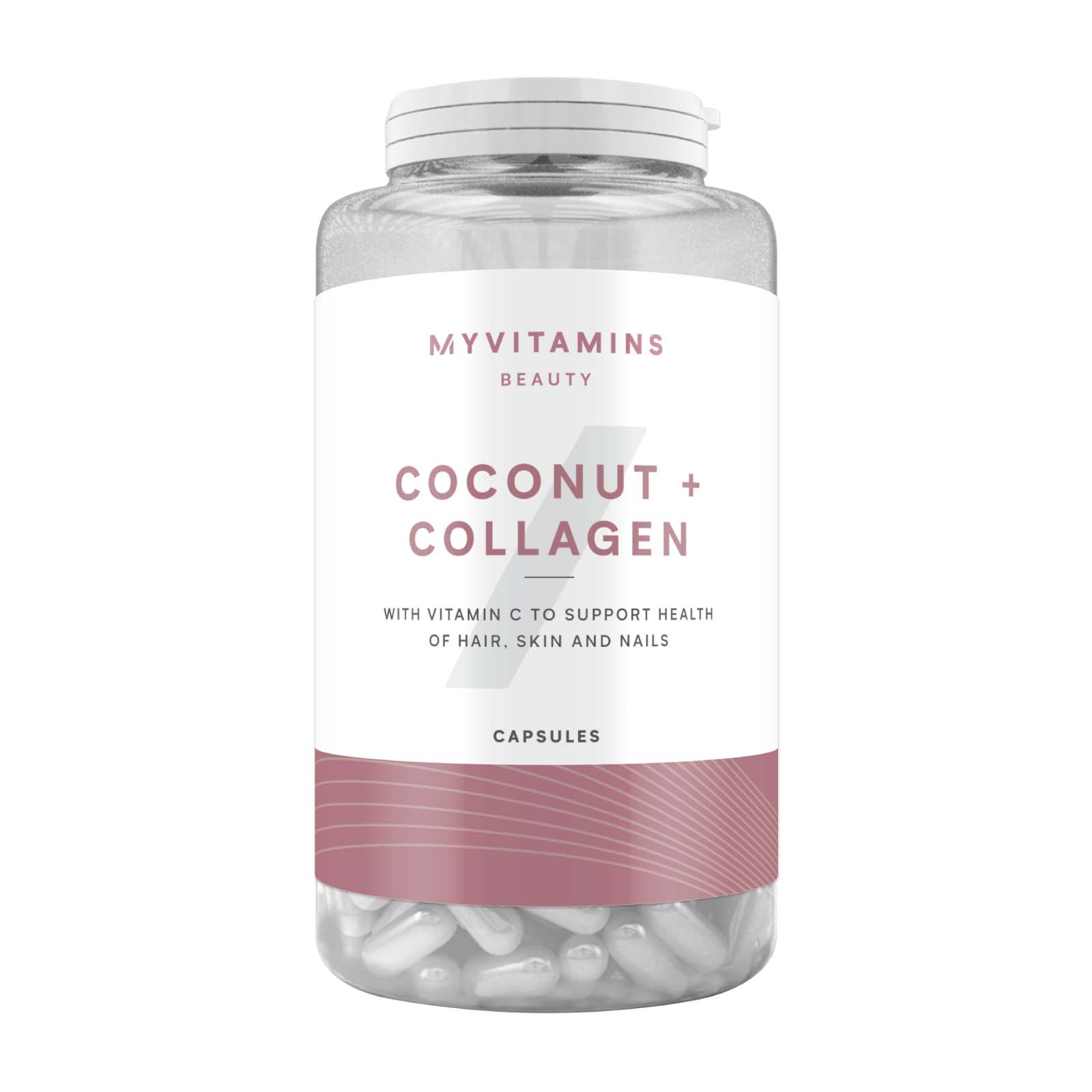 Myvitamins Coconut and Collagen, Unflavoured, 60 Capsules | Cult Beauty